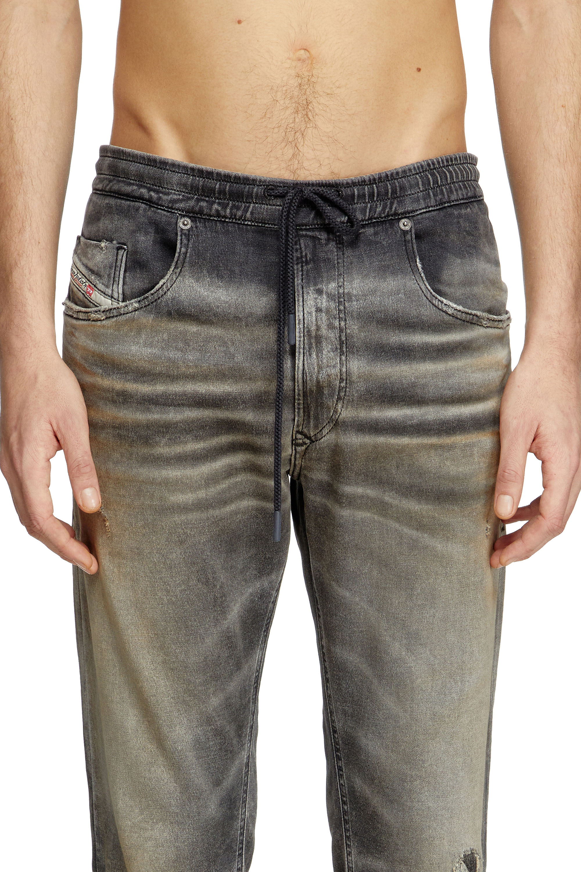 Diesel - Herren Regular 2030 D-Krooley Joggjeans® 068PG, Hellgrau - 5