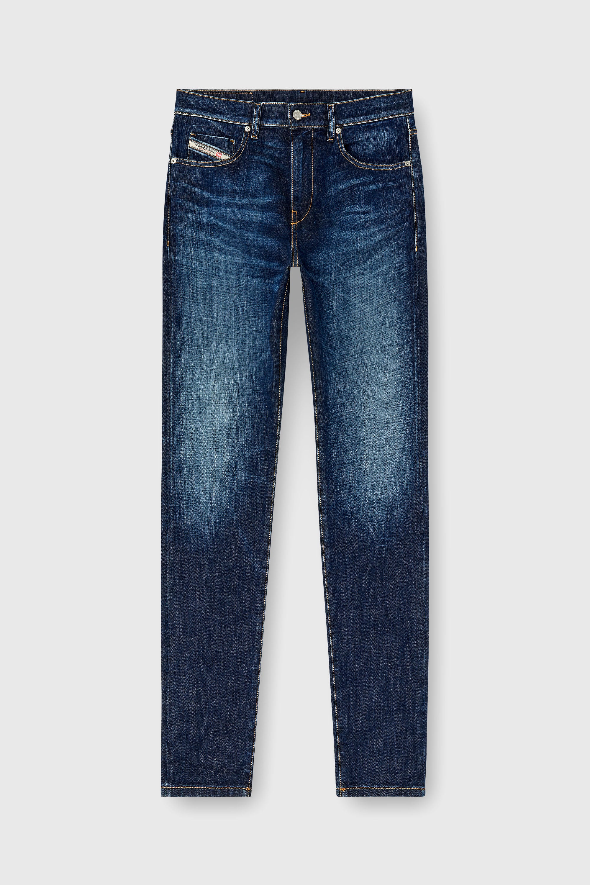 Diesel - Herren Slim Jeans 2019 D-Strukt 09L61, Mittelblau - 2