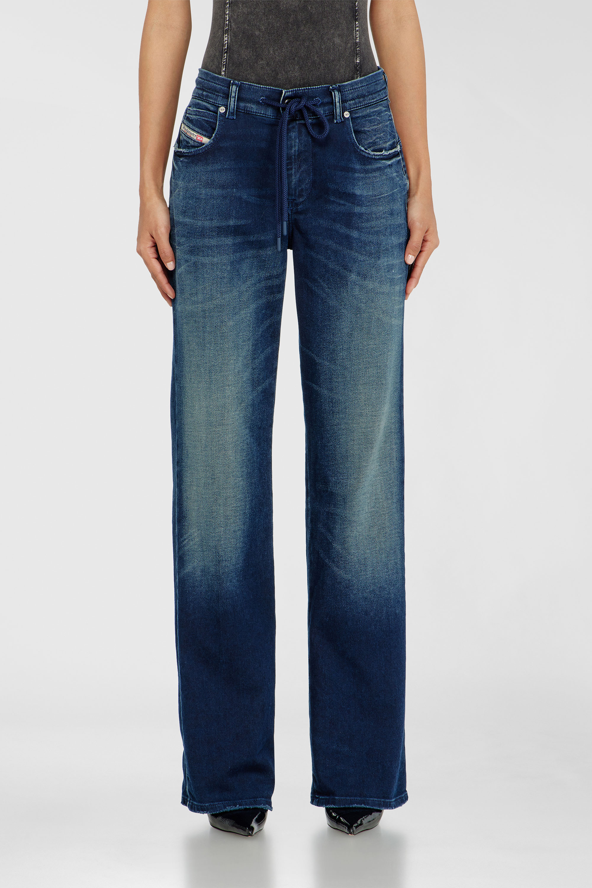 Diesel - Damen Regular 2071 D-Meel Joggjeans&reg; 09P93, Dunkelblau - 1