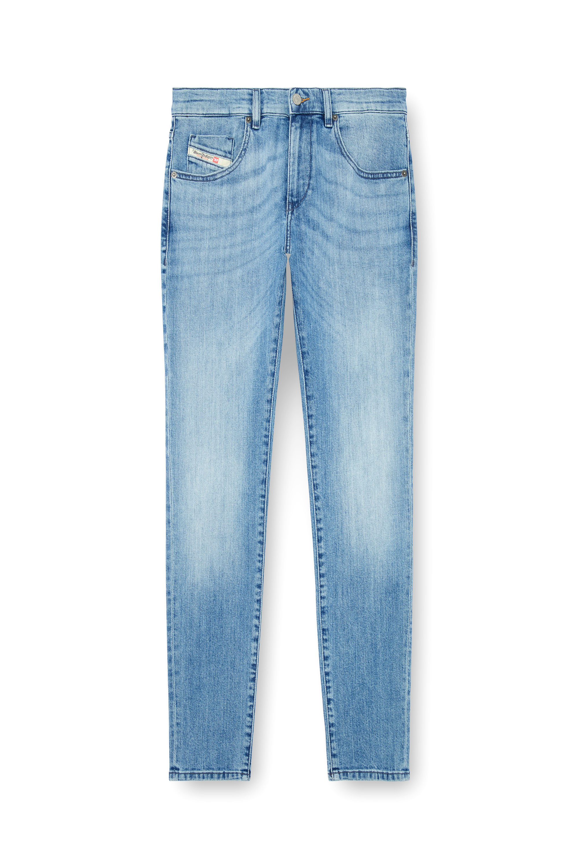 Slim Jeans 2019 D-Strukt 0GRDI, Hellblau Diesel - Herren Slim Jeans 2019 D-Strukt 0GRDI, Hellblau - 2
