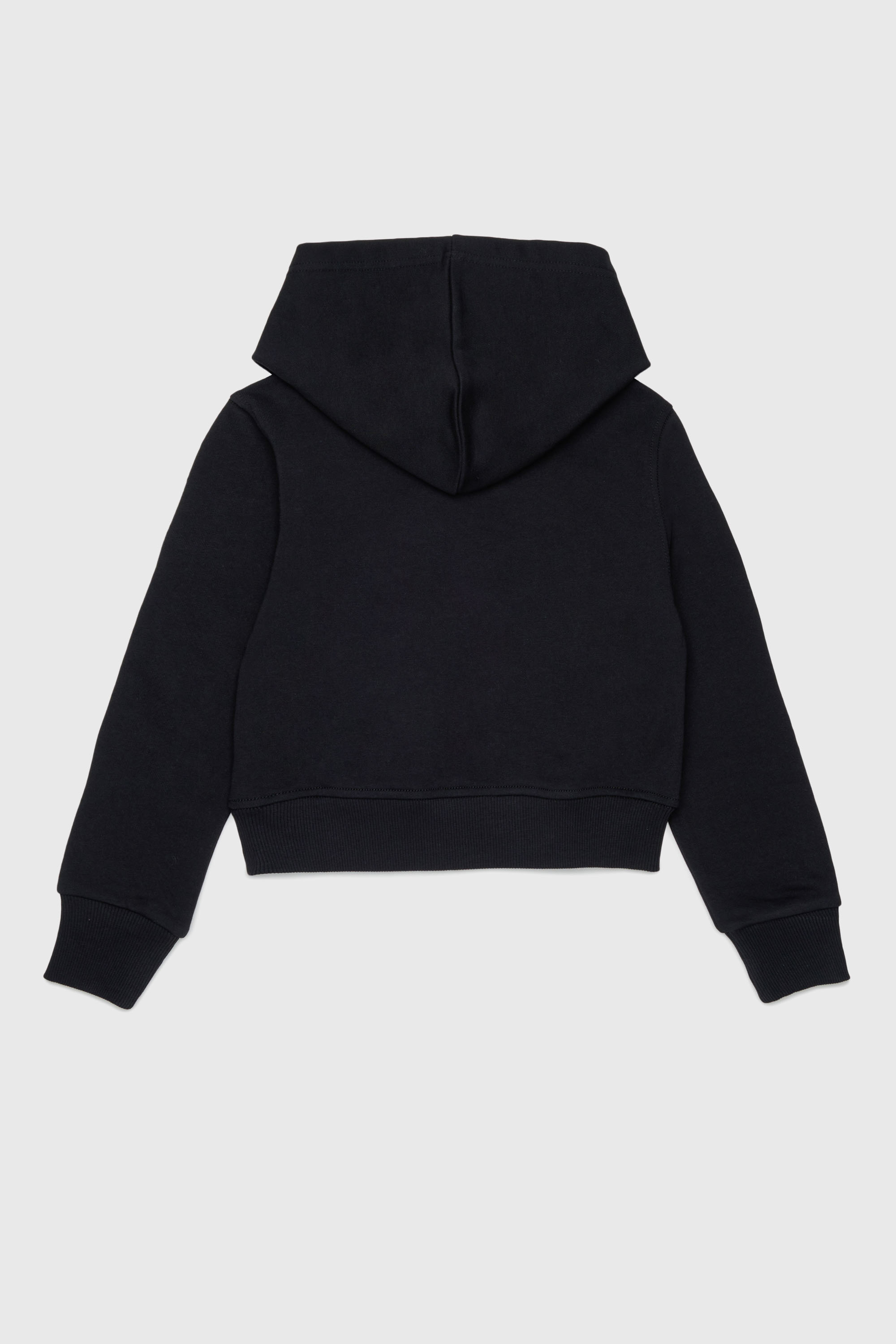 Diesel - SPALLYHOOD, Damen Hoodie mit Pailletten-Logo in Schwarz - 2