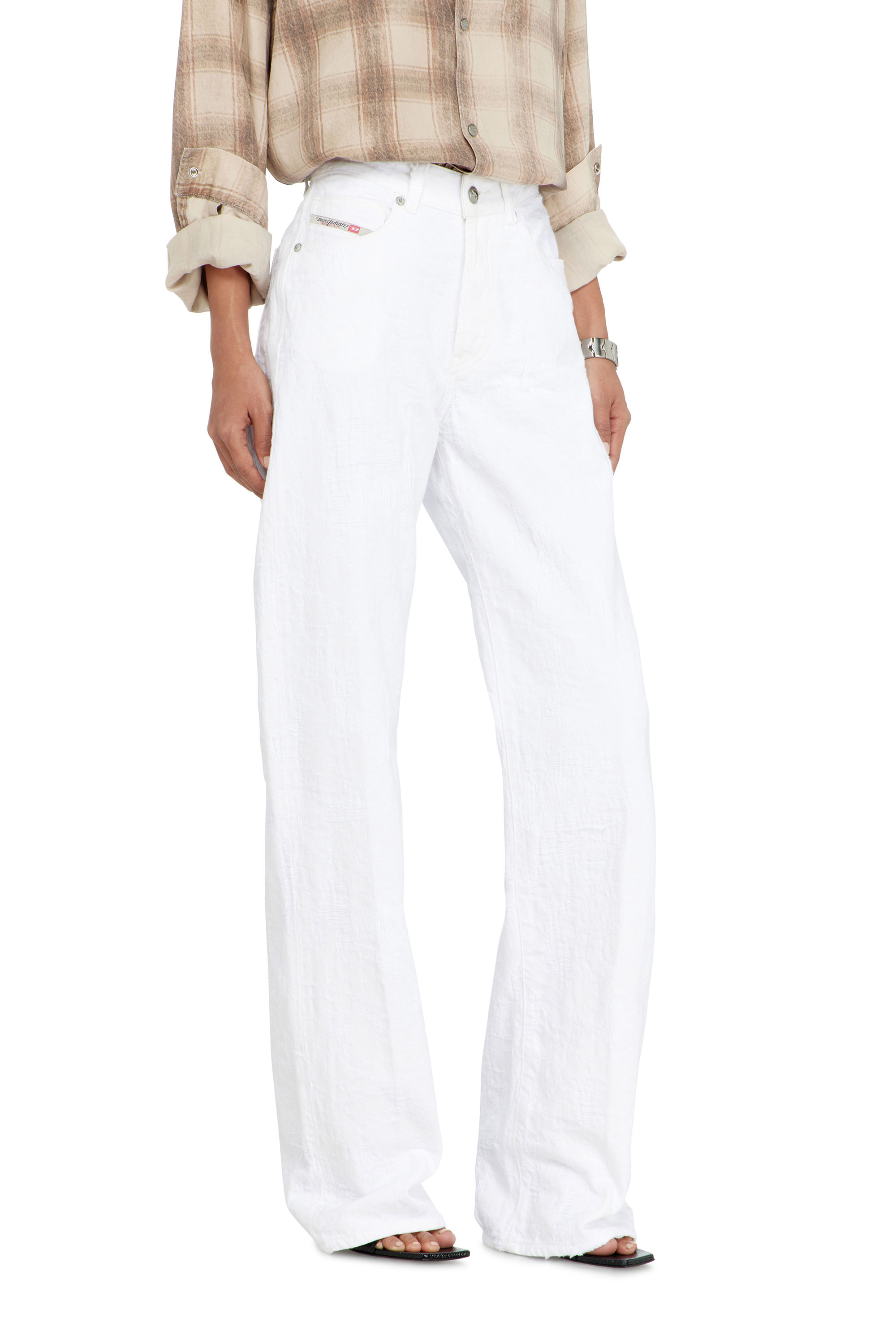 Diesel - Damen Regular Jeans 1971 D-Sent 007EX, Wei&szlig; - 7