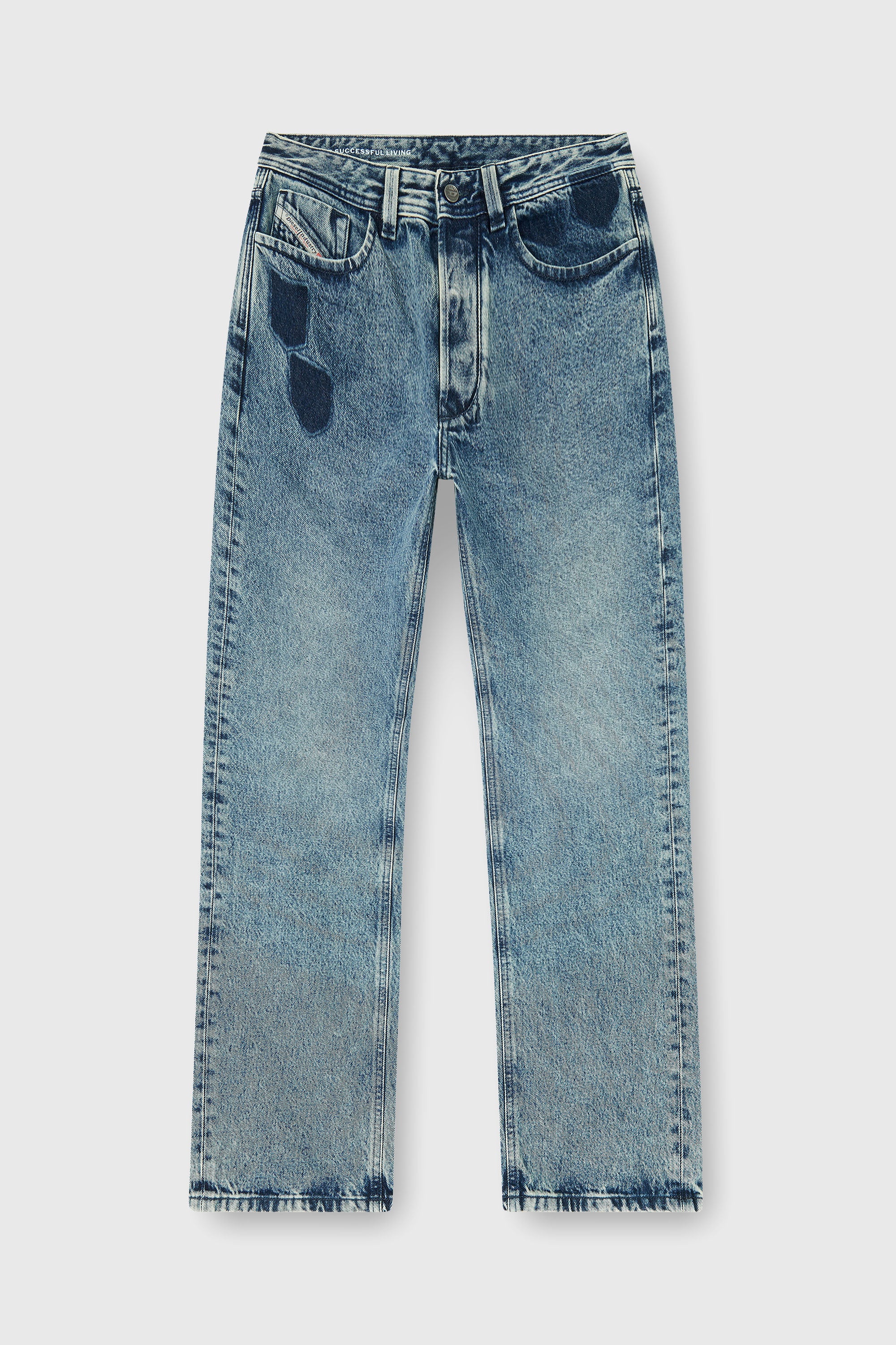 Diesel - Herren Regular Jeans 1985 Larkee 0IFBV, Mittelblau - 2