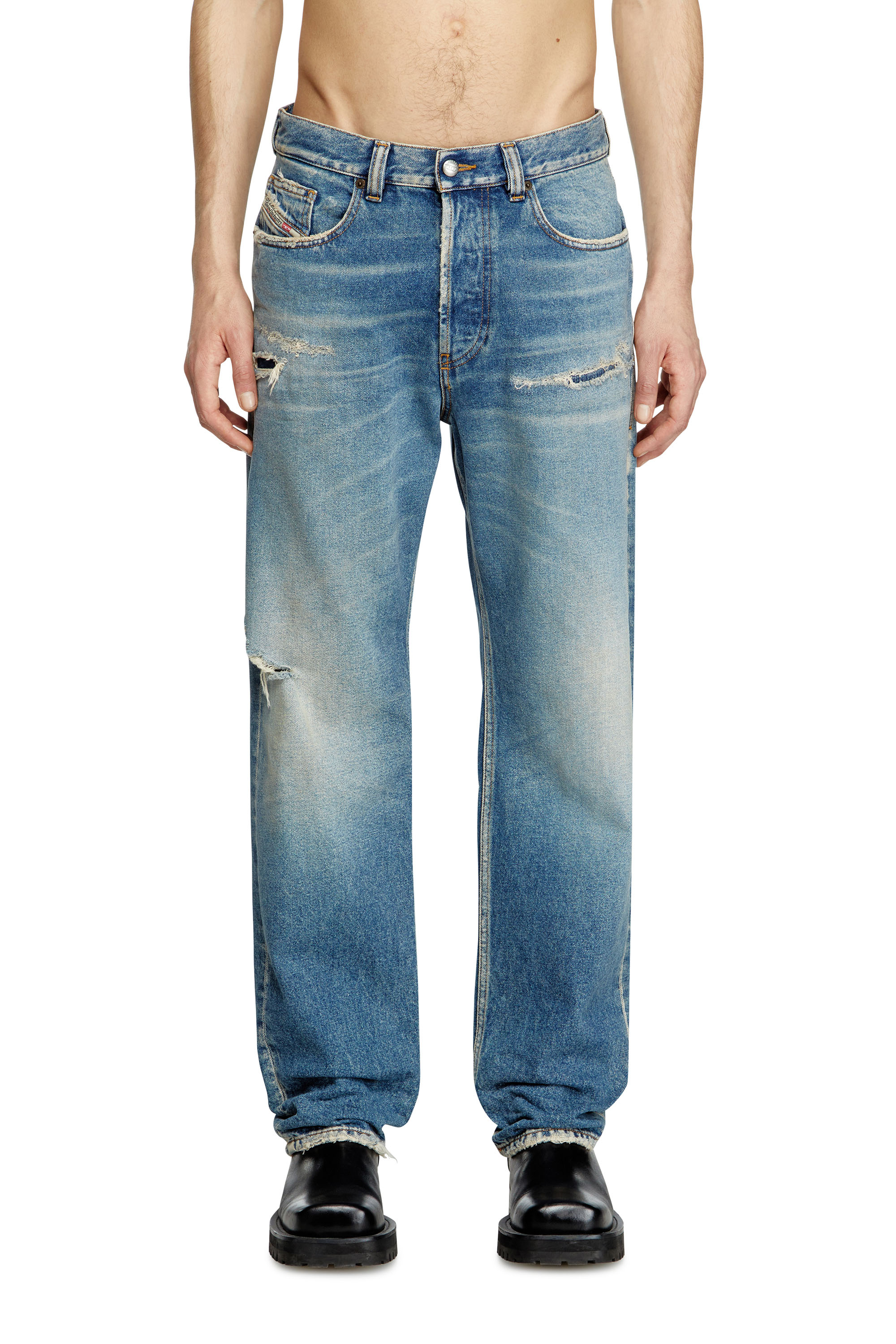 Diesel - Herren Regular Jeans 2010 D-Macs 09L43, Mittelblau - 2