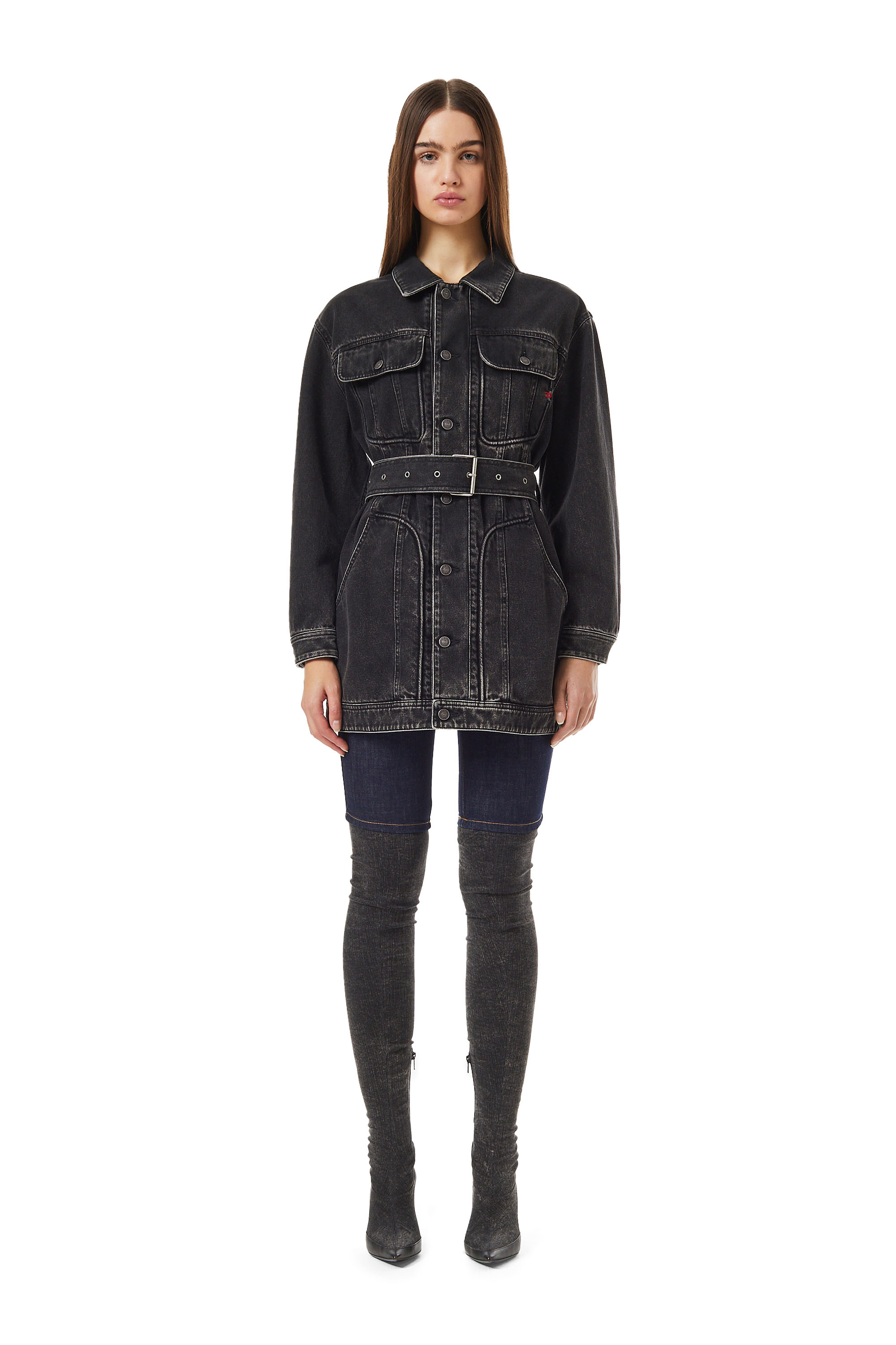DE-FLAMINIA TRUCKER COAT, 