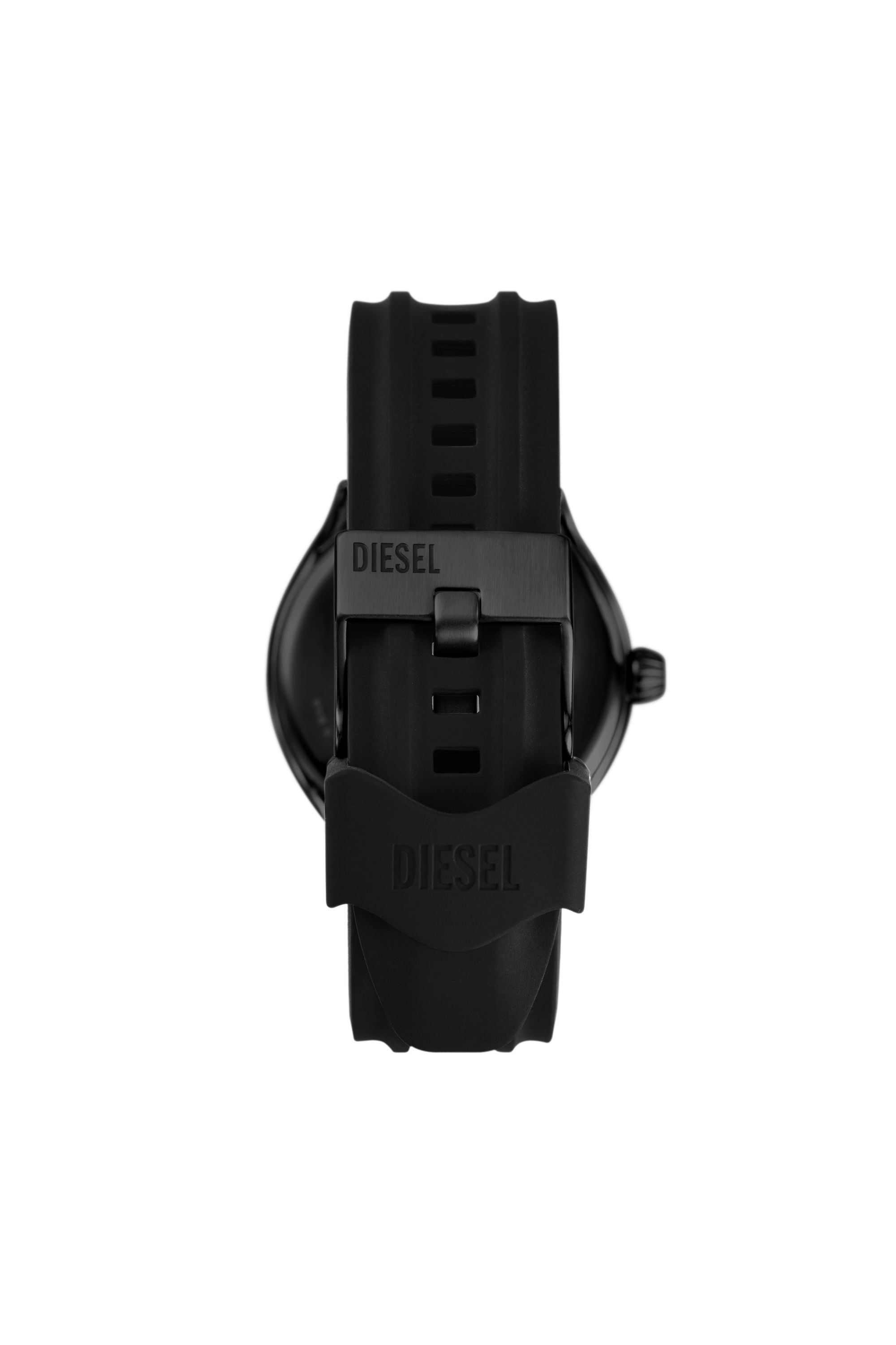 Diesel - DZ2217, Herren Streamline Armbanduhr aus Silikon in Schwarz - 2