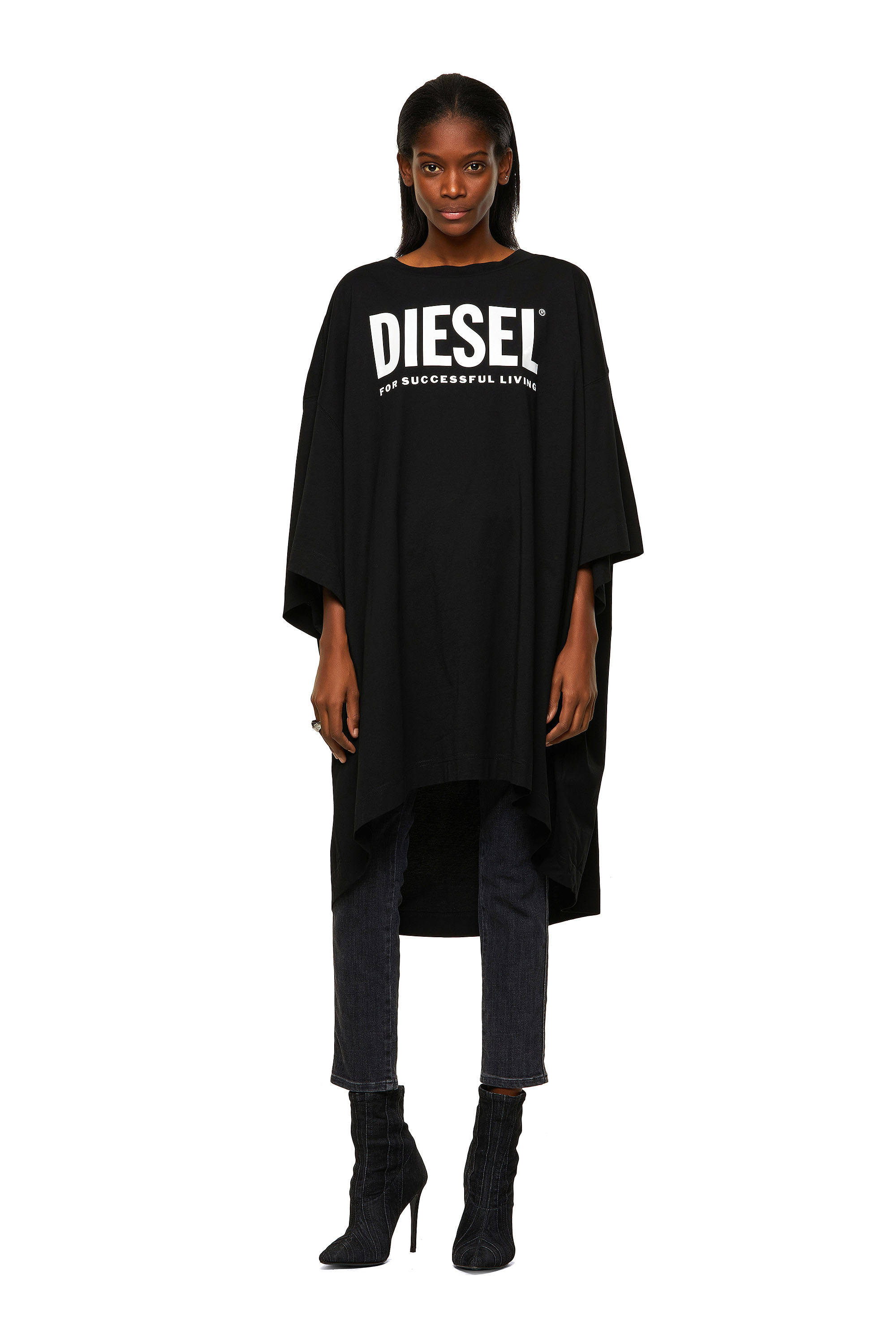D-EXTRA-ECOLOGO, Schwarz - Kleider
