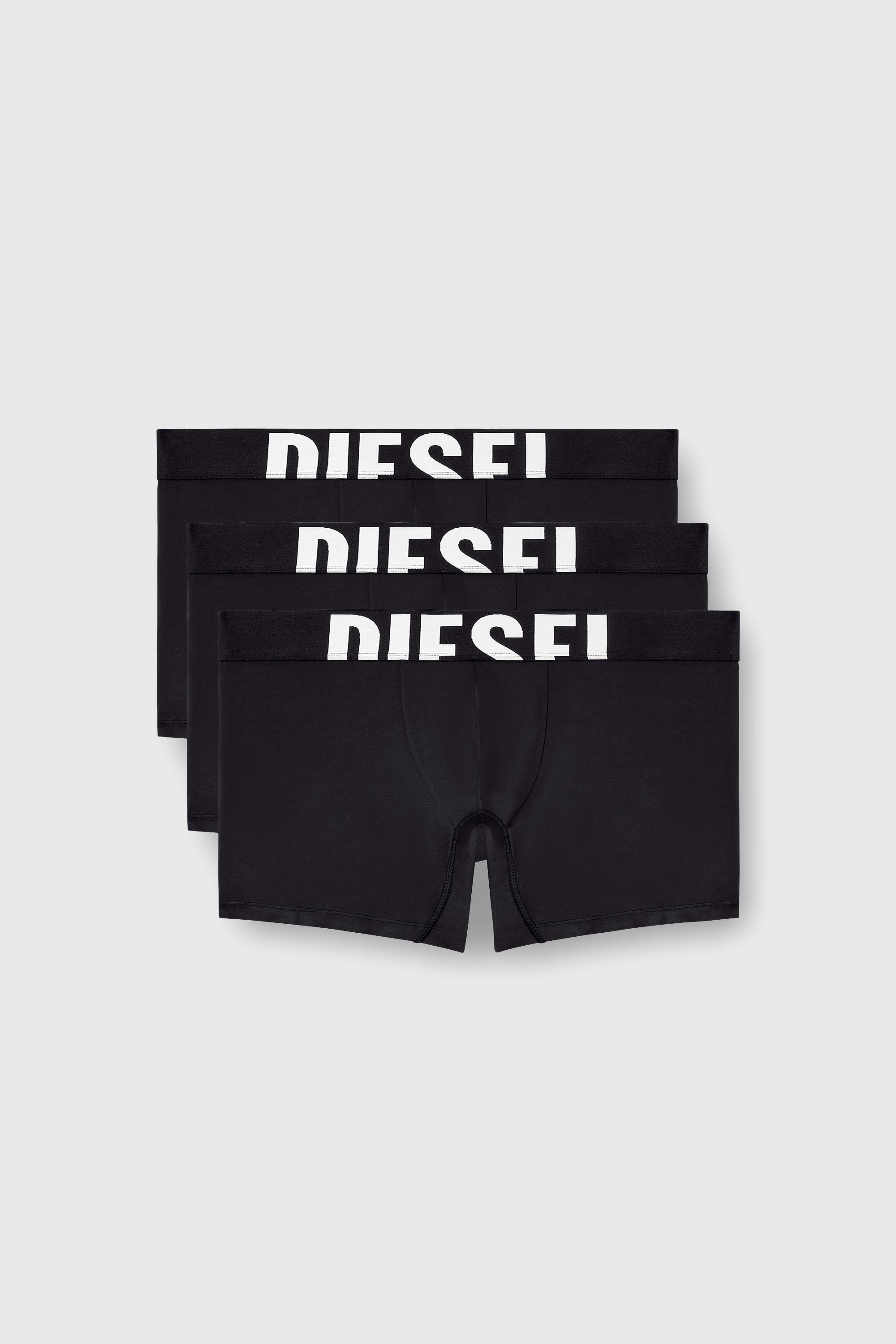Diesel - MAX-D-POP-3PACK-55, Herren Retropants im Dreierpack aus Mikrofaser in Schwarz - 1