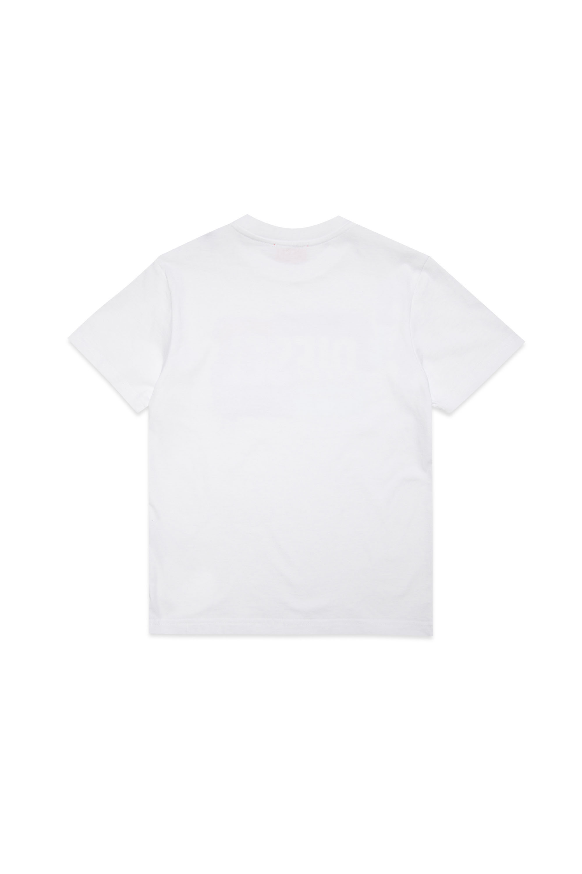 Diesel - TKAND, Unisex T-shirt with painted-effect logo in White - Image 2