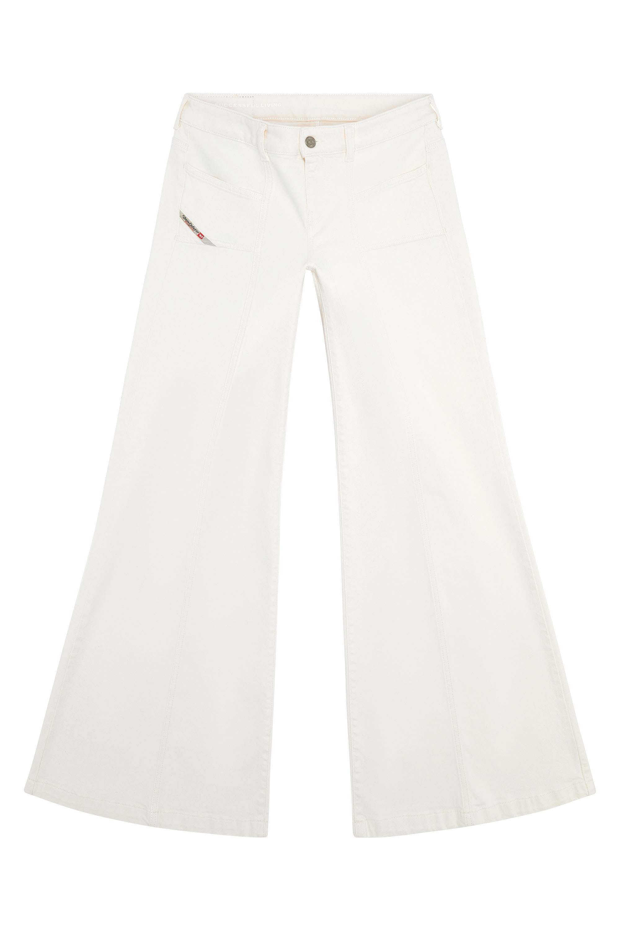 Diesel - Bootcut and Flare Jeans D-Akii 09J68, Weiß - Image 3