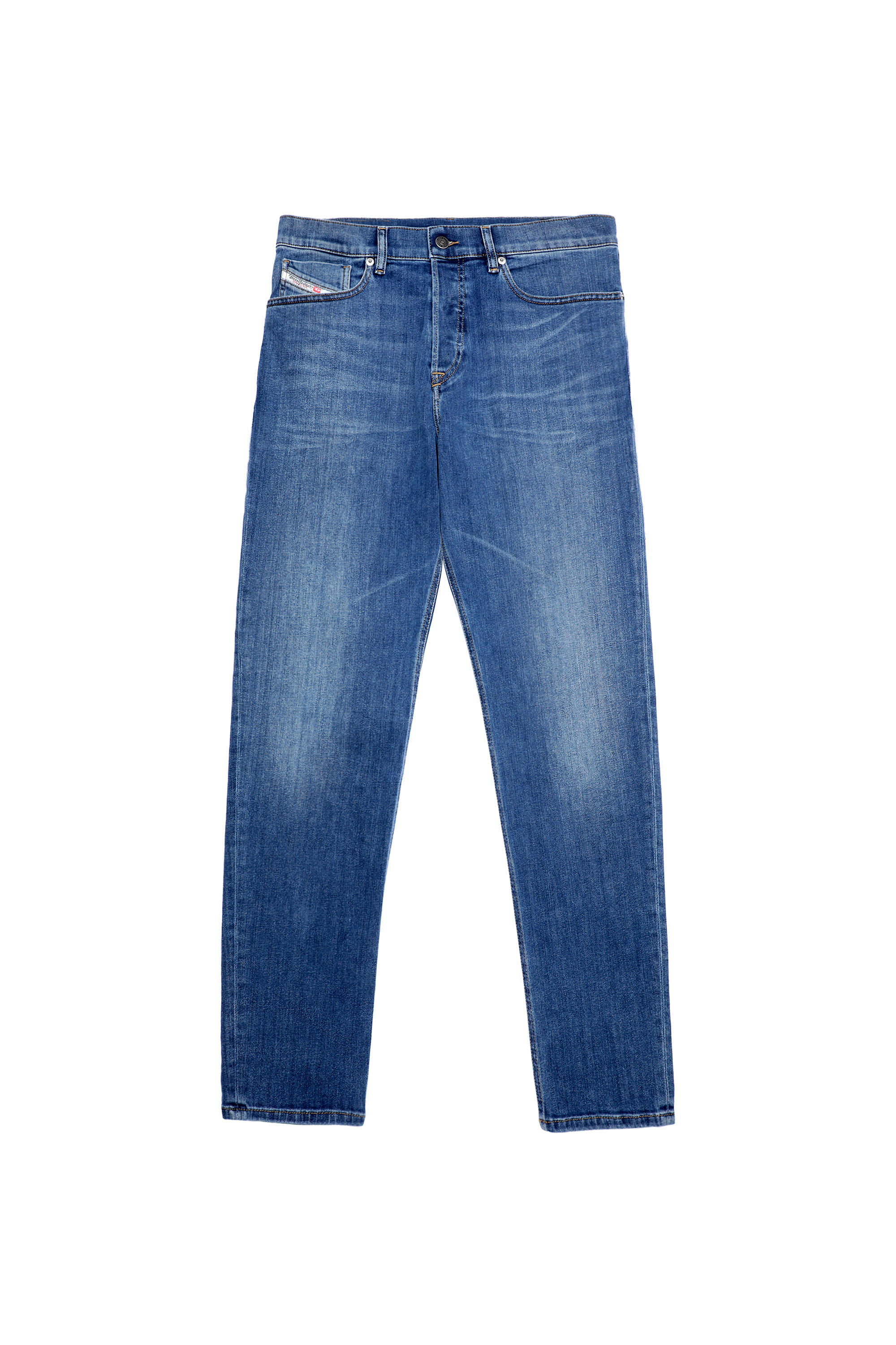 Diesel - 2005 D-FINING 09A80 Tapered Jeans, Mittelblau - Image 6