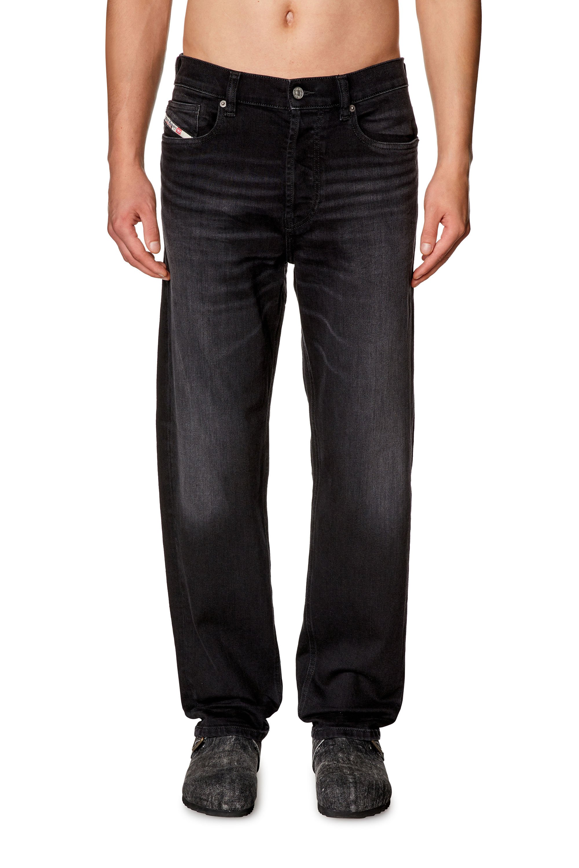 Diesel - Man Straight Jeans 2010 D-Macs 09H32, Black/Dark grey - Image 1