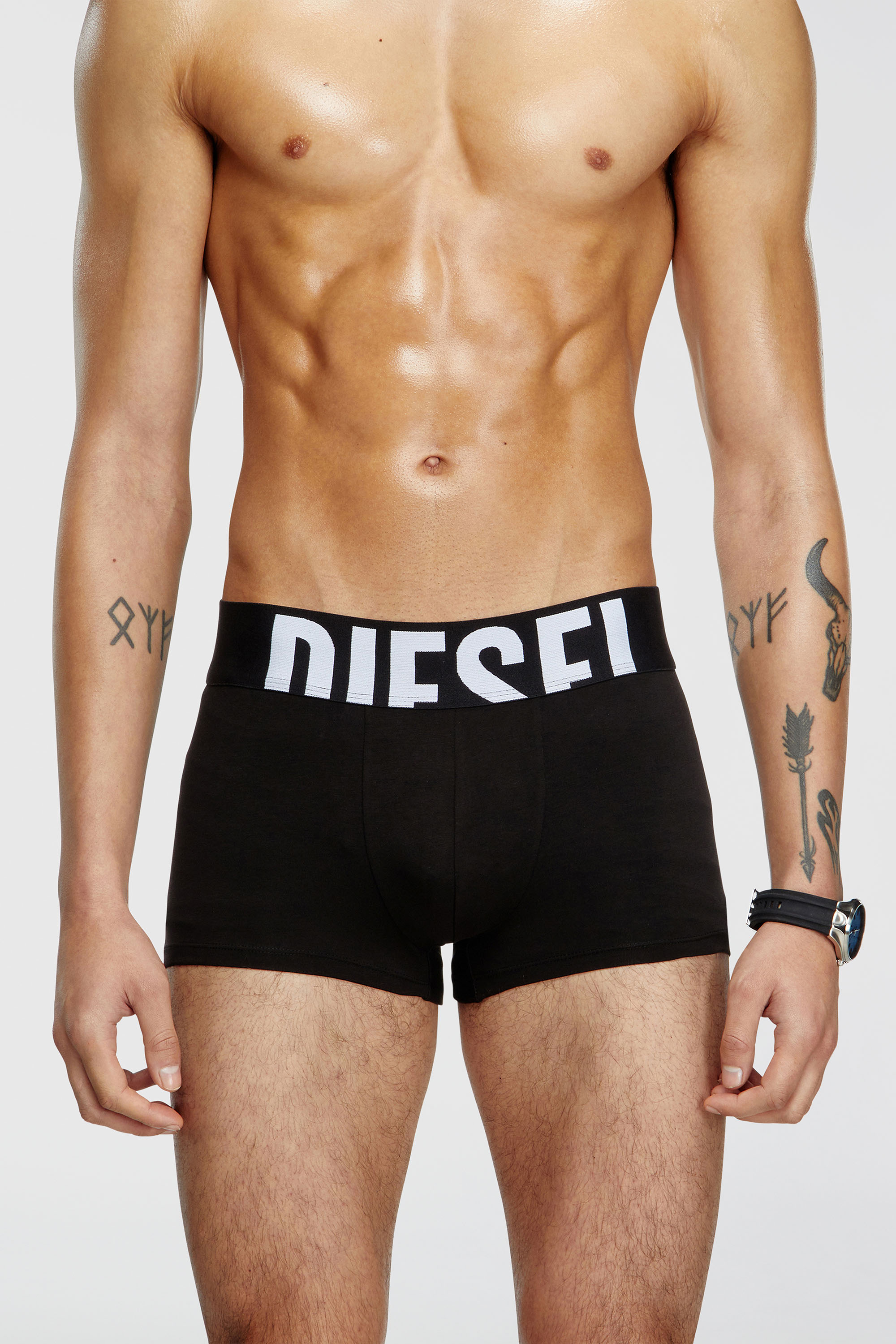Diesel - UMBX-DAMIENTHREEPACK-5.5EL, Herren Retropants im Dreierpack aus Baumwollstretch in Schwarz - 2