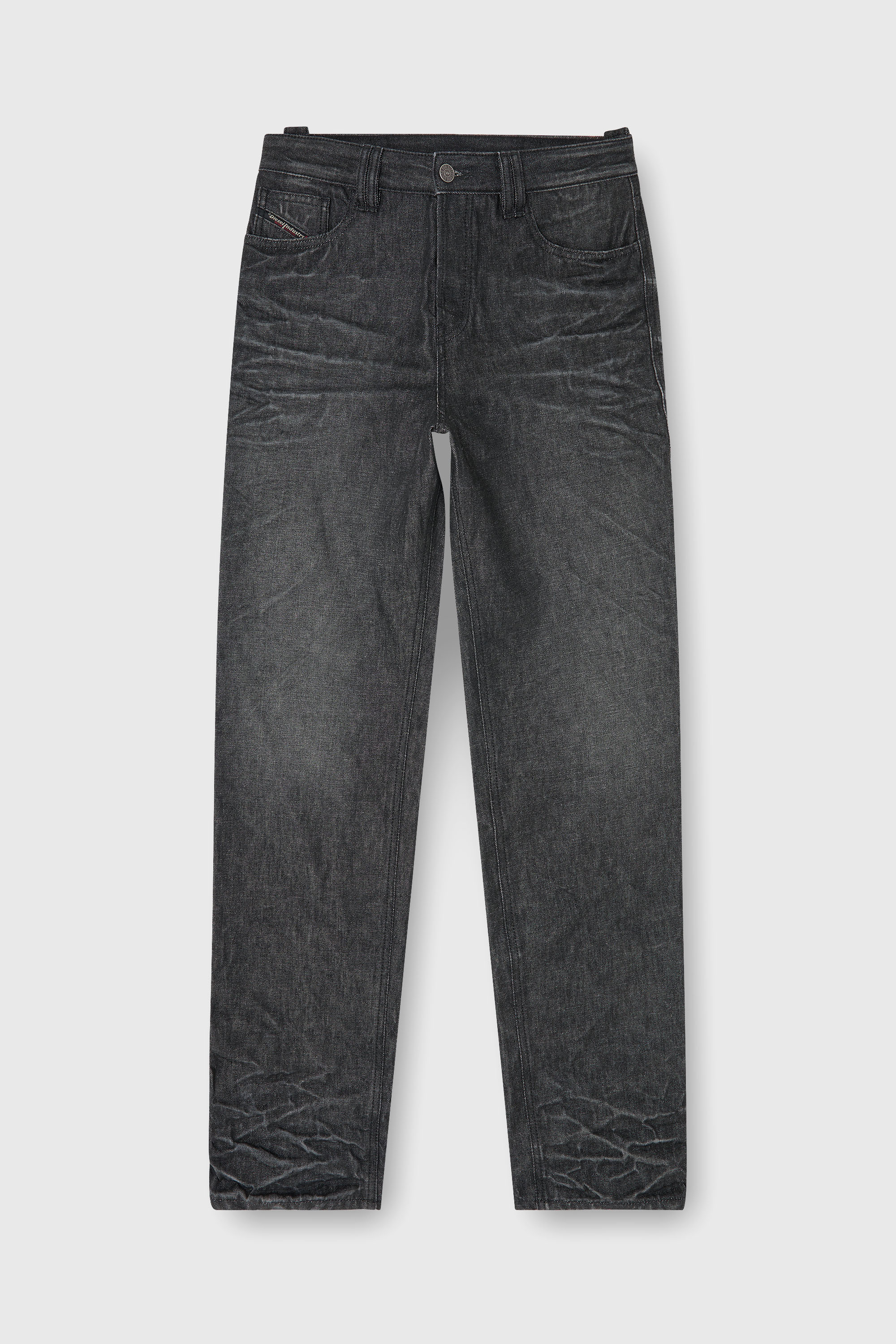 Diesel - Herren Regular Jeans 1991 D-Voeed 09R39, Schwarz/Dunkelgrau - 6