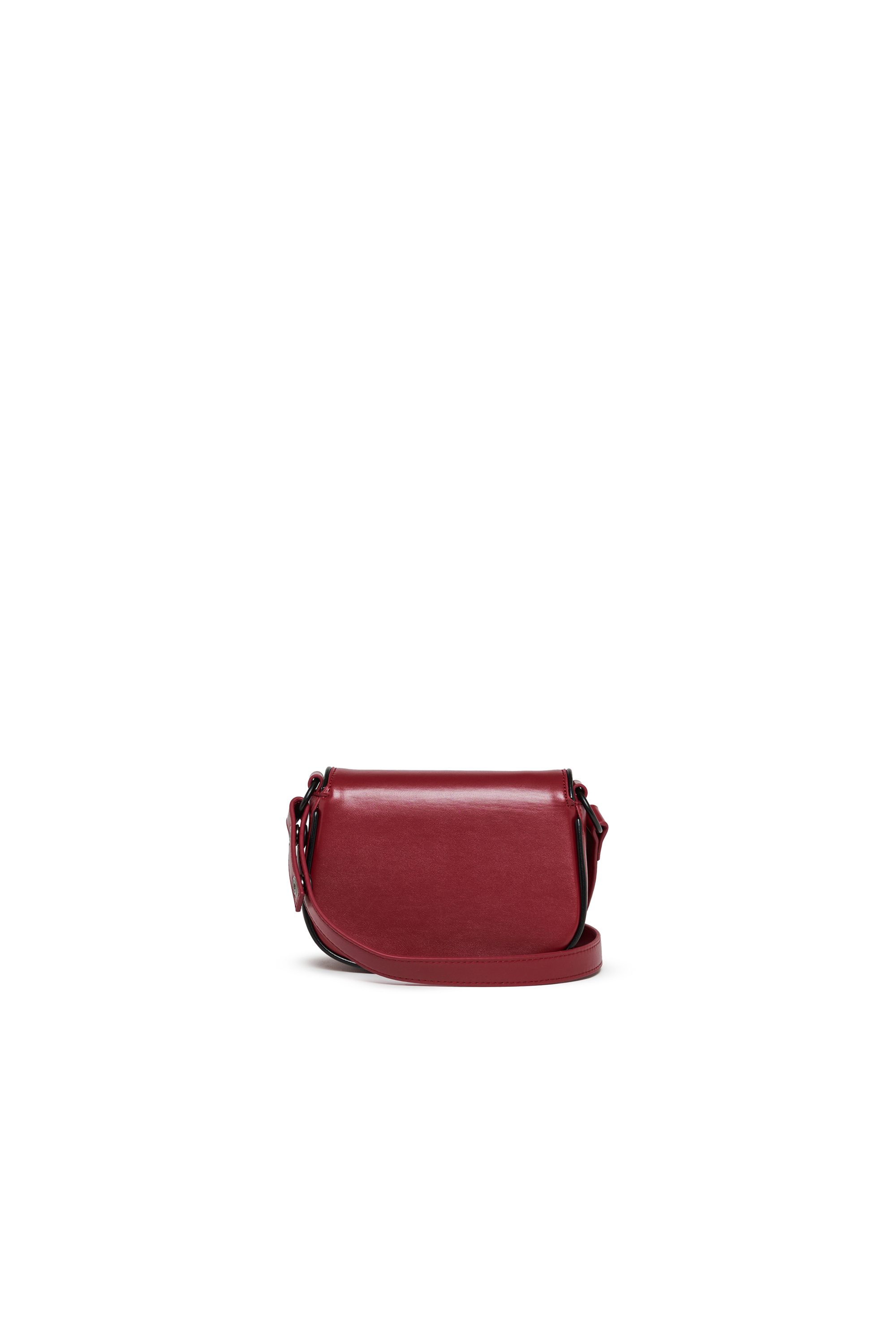 Diesel - WIRT, Damen WIRT - Crossbody-Tasche mit gepr&auml;gtem Oval D Logo in Rot - 2