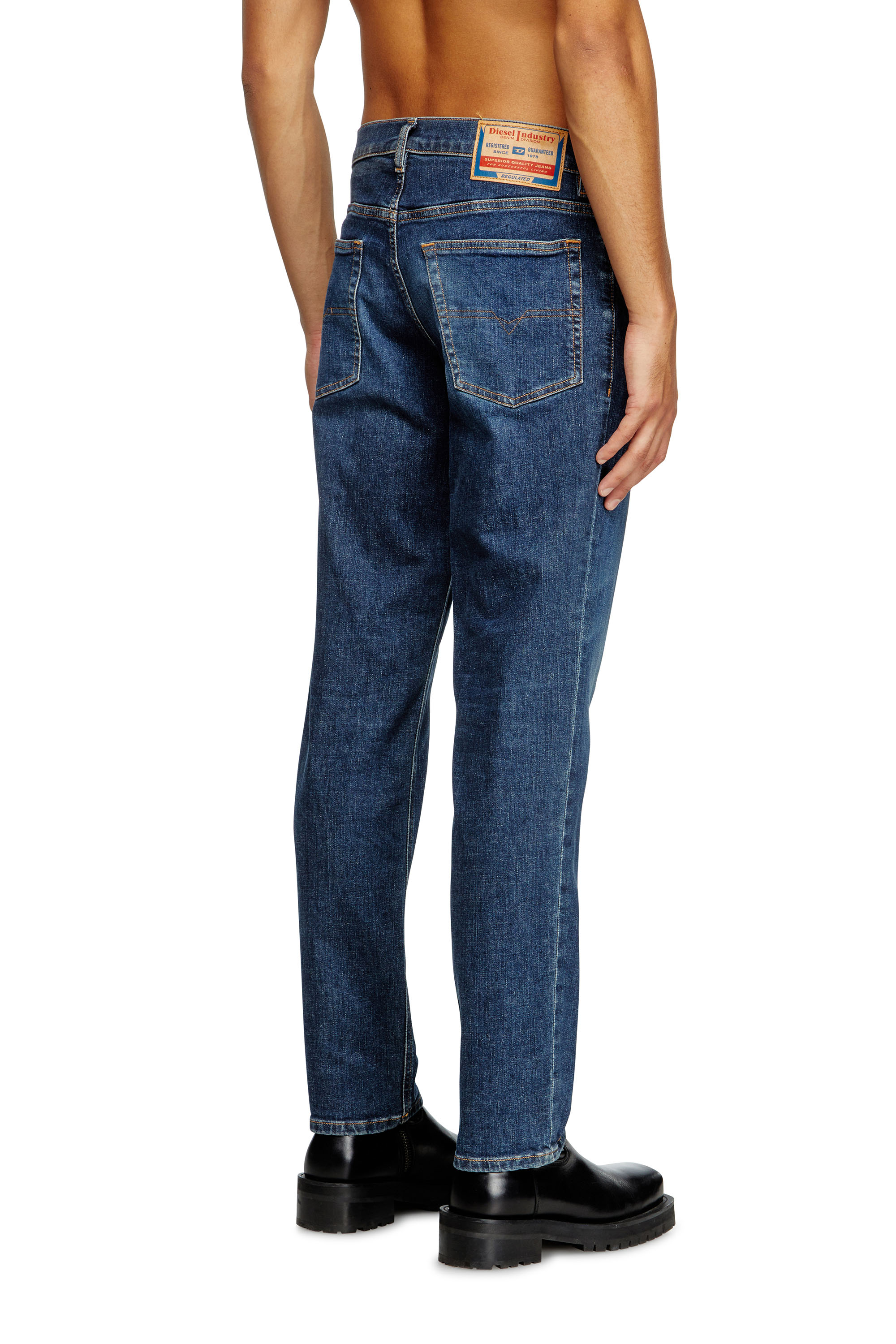 Diesel - Herren Regular Jeans 2023 D-Finitive 09J47, Dunkelblau - 4