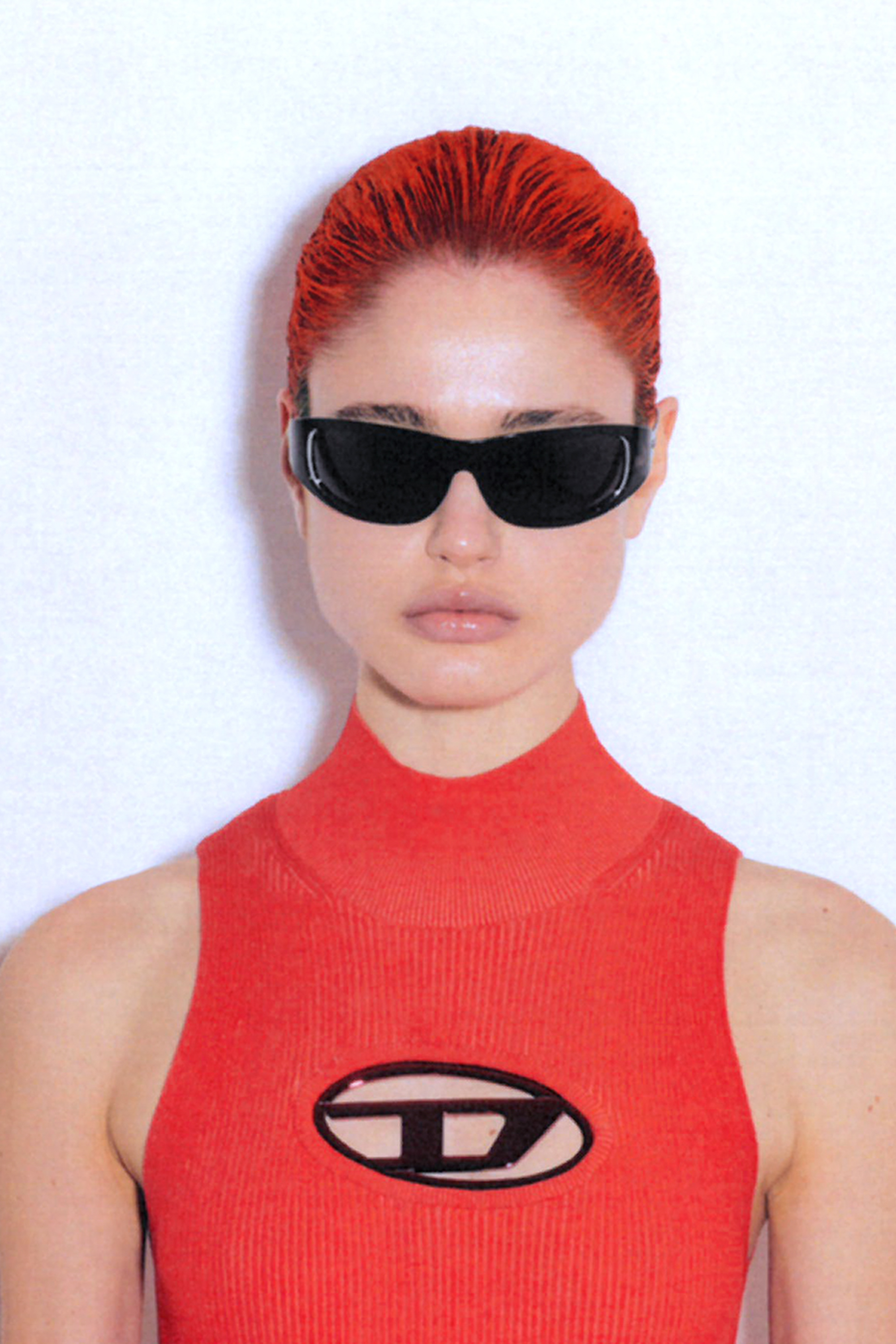 Diesel - 0DL3001 SIZE 61, Unisex Wraparound-Stil Brille in Schwarz - 6