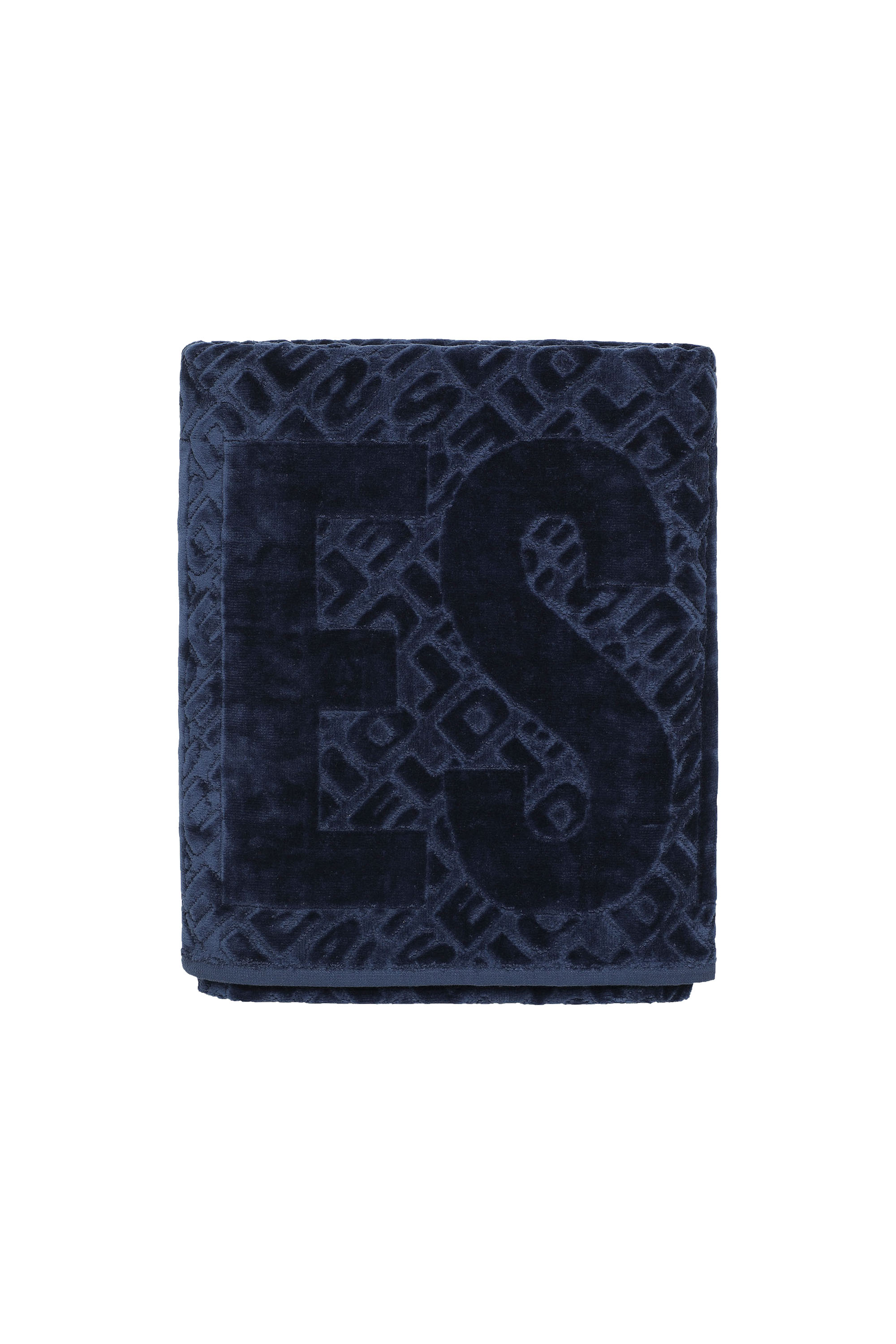 Diesel - TELO 3DLOGO        95X150, Unisex Sporthandtuch 3D LOGO in Blau - 1
