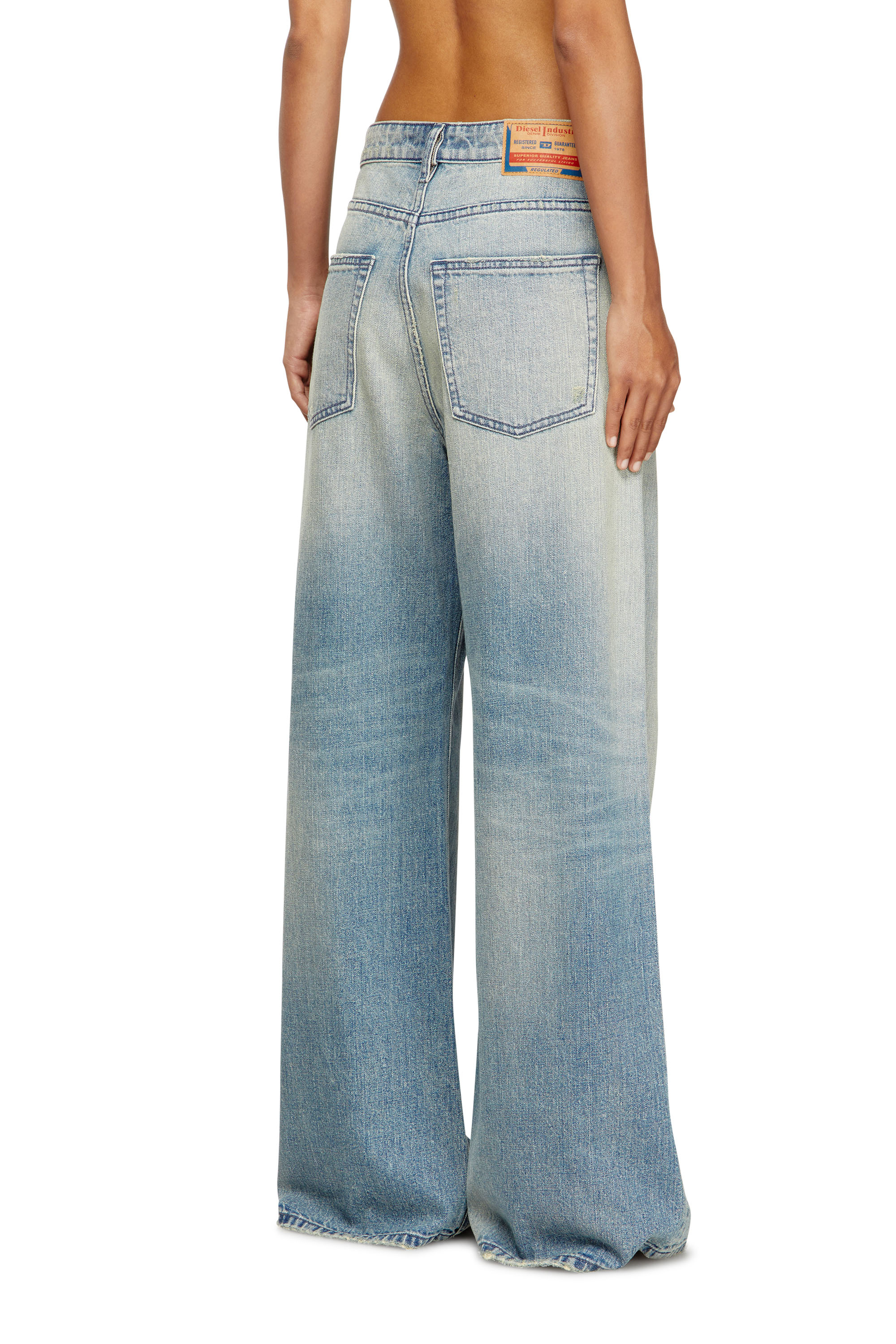 Diesel - Damen Relaxed Jeans 1996 D-Sire 0DBEC, Hellblau - 4