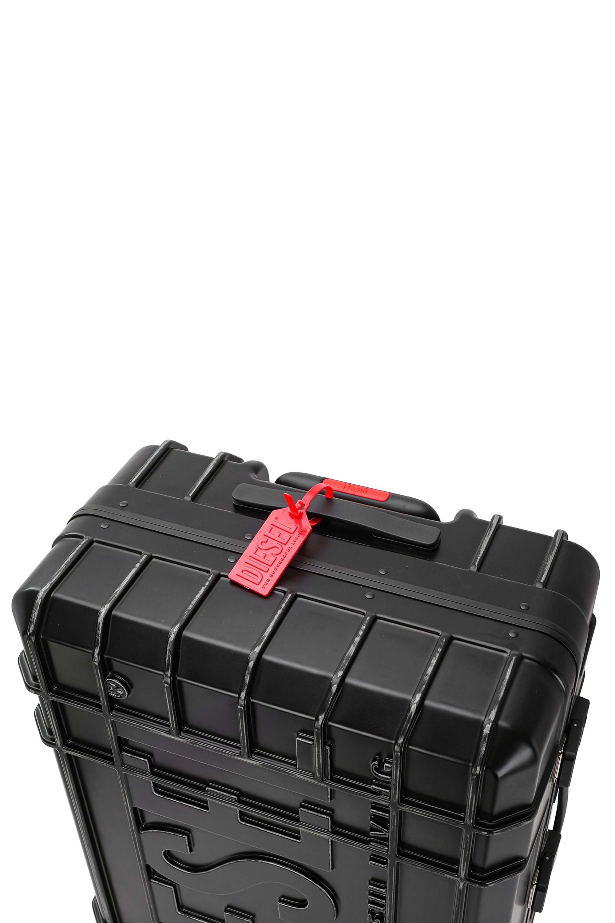 Diesel - DIESEL PC STRONG IMAGE TROLLEY- DSL003, Unisex Robuster 28"-Handgep&auml;ckkoffer in Schwarz - 2