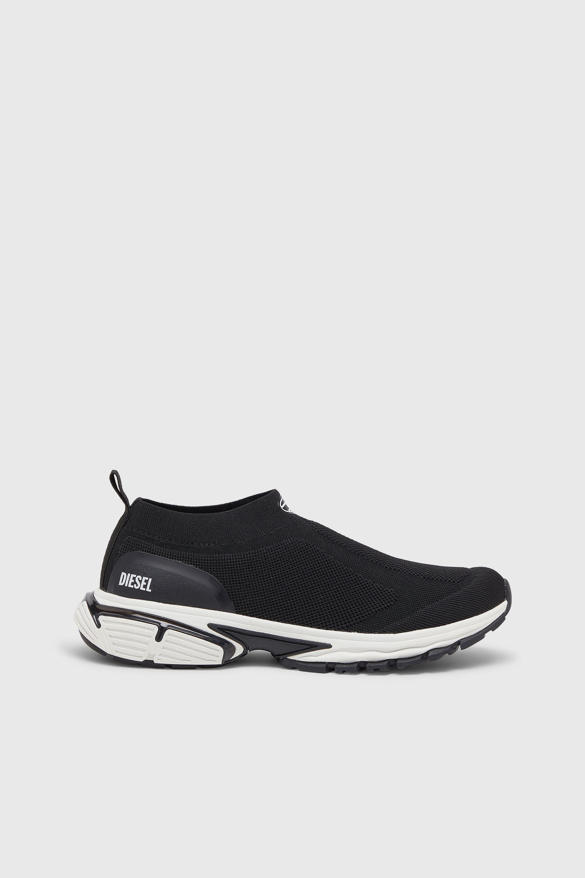 Diesel - S-PRO-V-DENSE-SOCKS, Herren Pro-V-Dense-Slip-on-Strick-Sockenturnschuhe in Schwarz - 1
