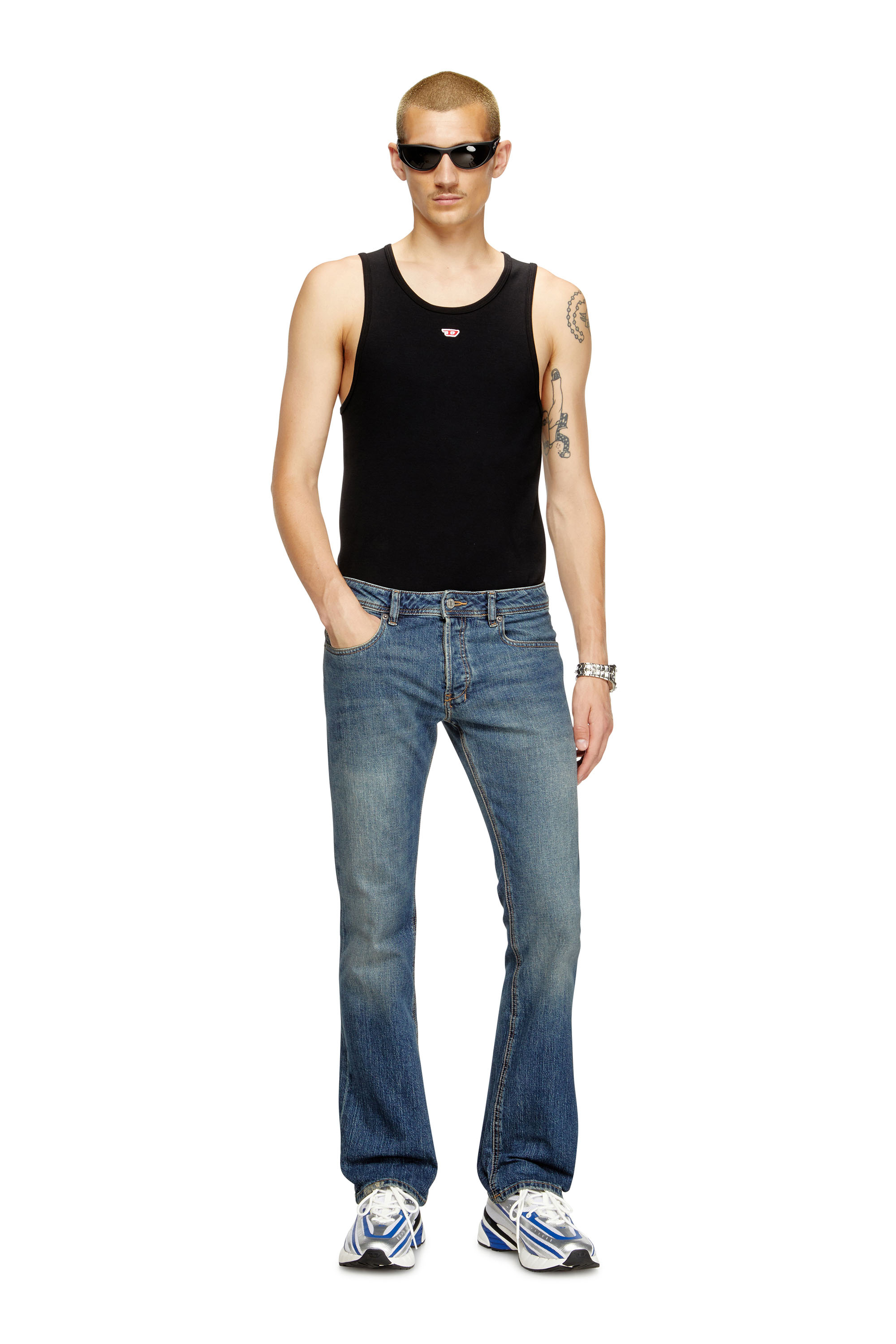 Diesel - Herren Bootcut Jeans 2007 Zatiny 0DBDU, Mittelblau - 2