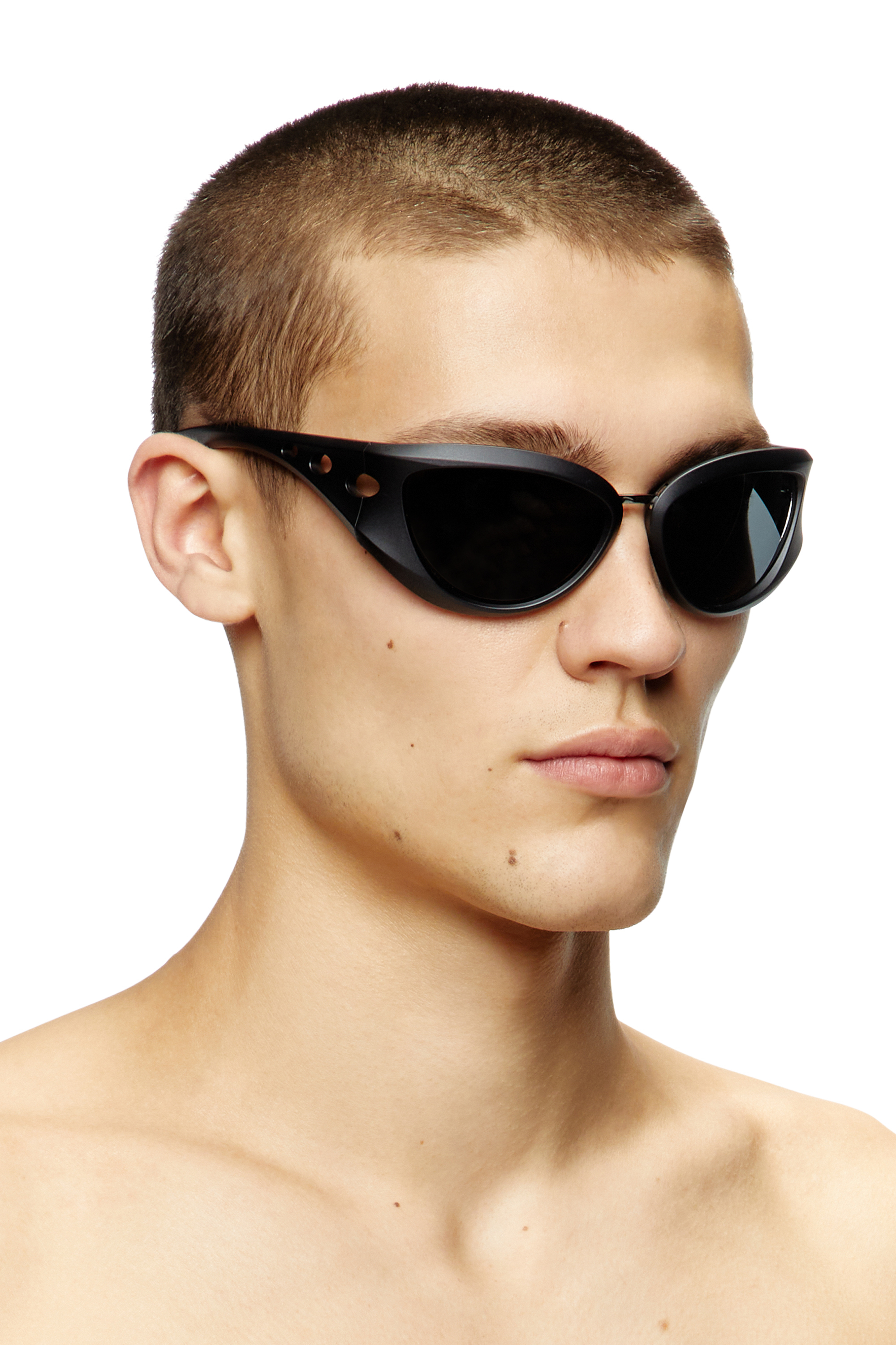 Diesel - 0DL3007U, Unisex Cateye-Sonnenbrillen in Schwarz - 4