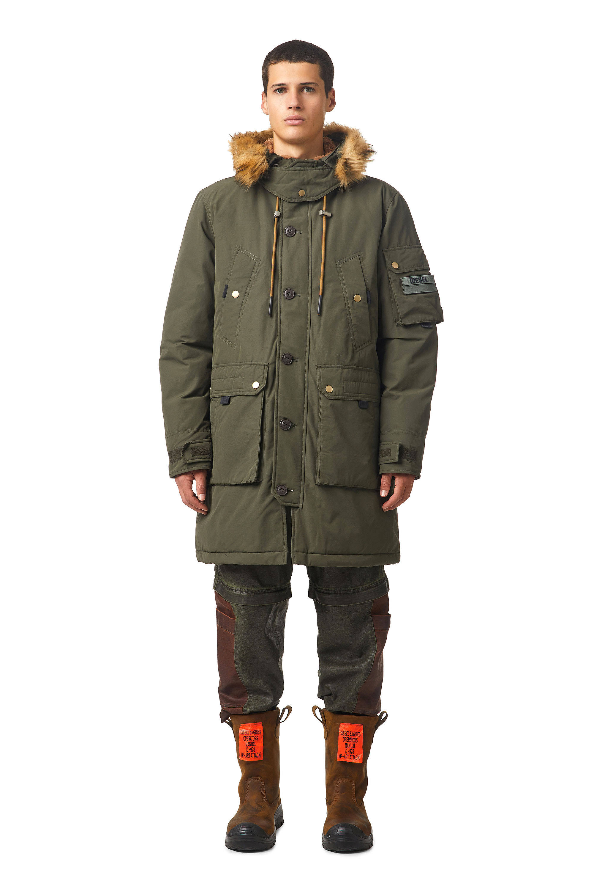 W-COLBY-21, Grau - Winterjacken