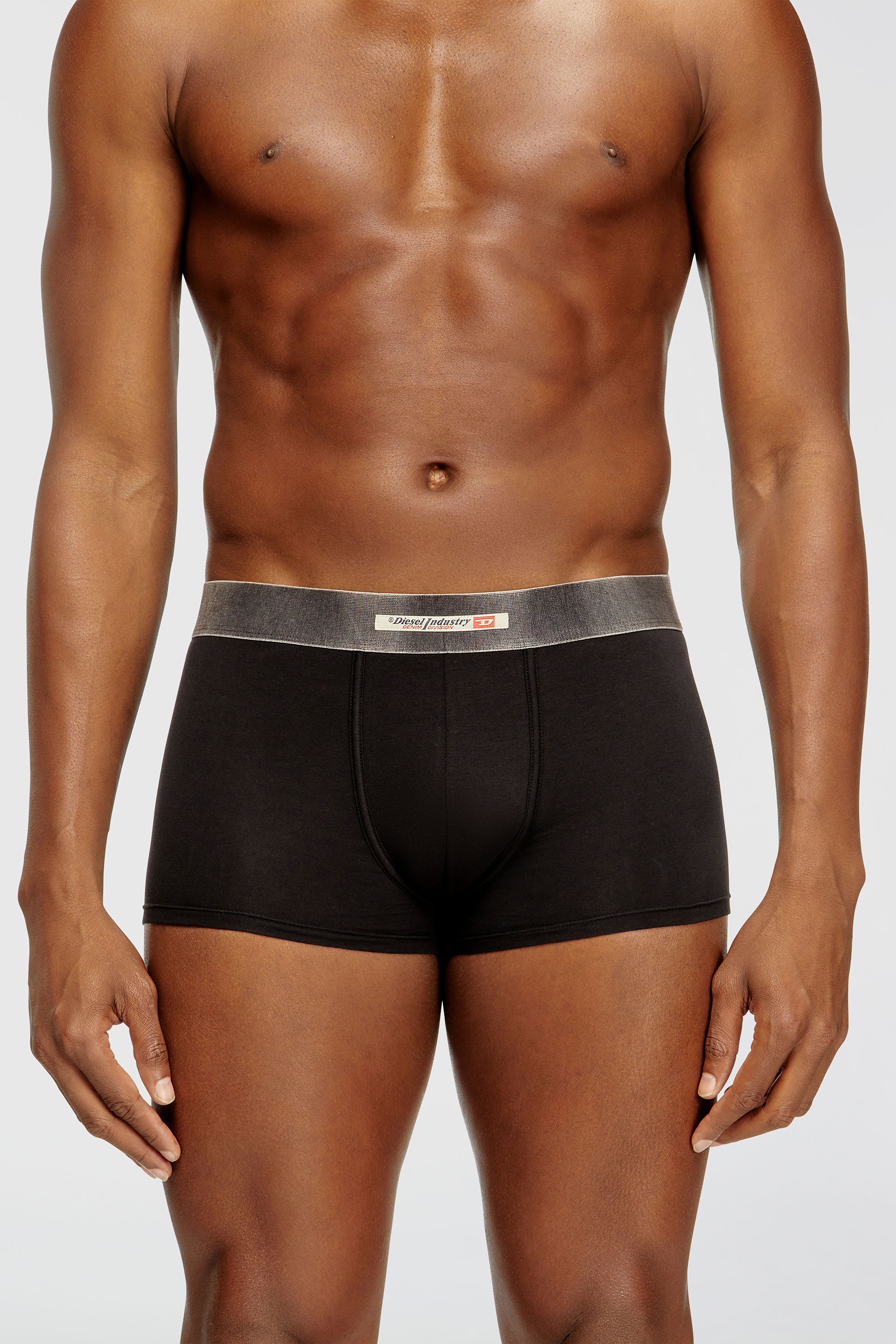 Diesel - DAMIEN-DNM-3PACK, Herren Boxershorts aus Stretch-Baumwolle mit Satinbund im Dreierpack in Schwarz - 2