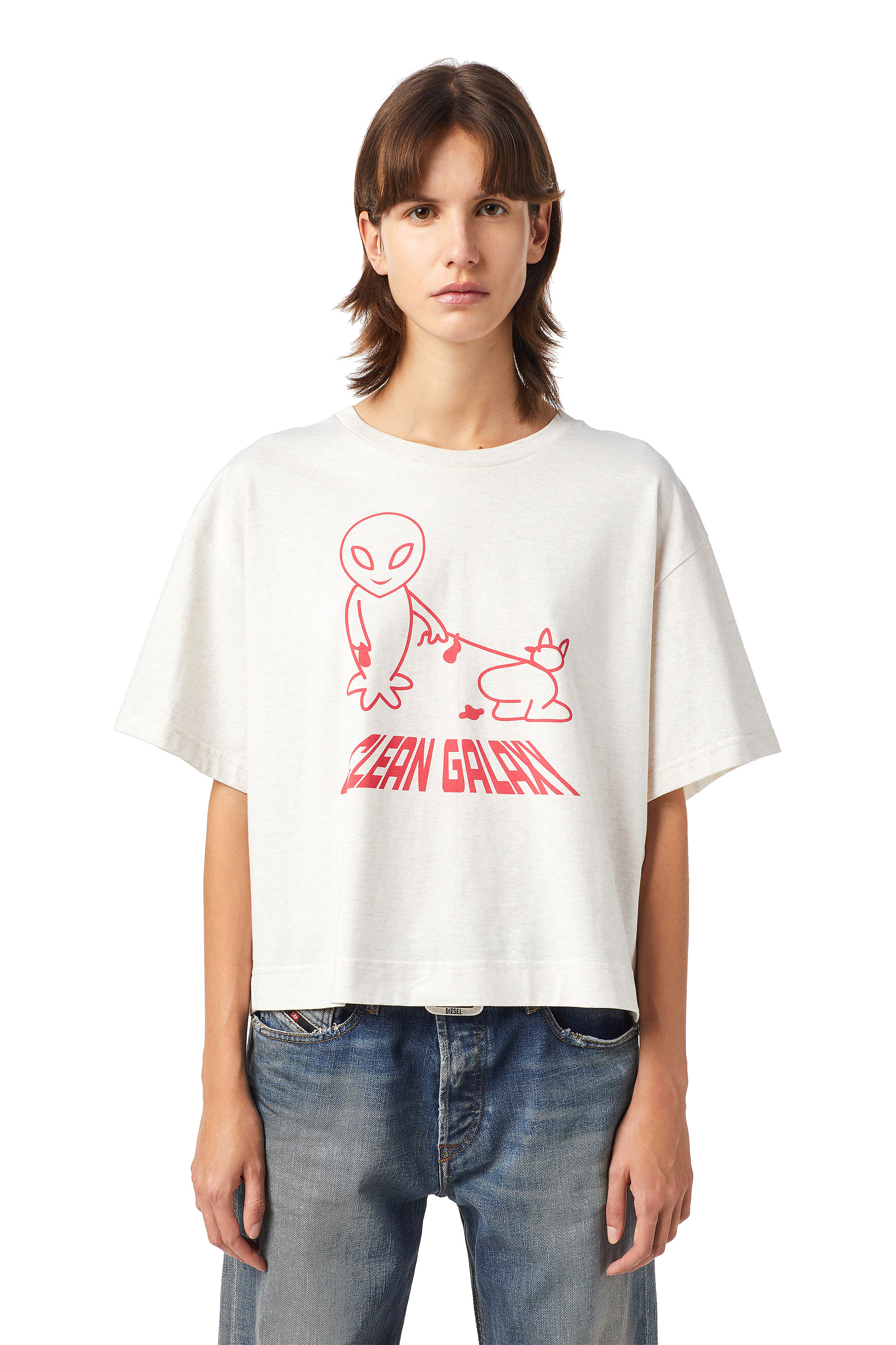 T-BOWLESS-B1, Weiß - T-Shirts