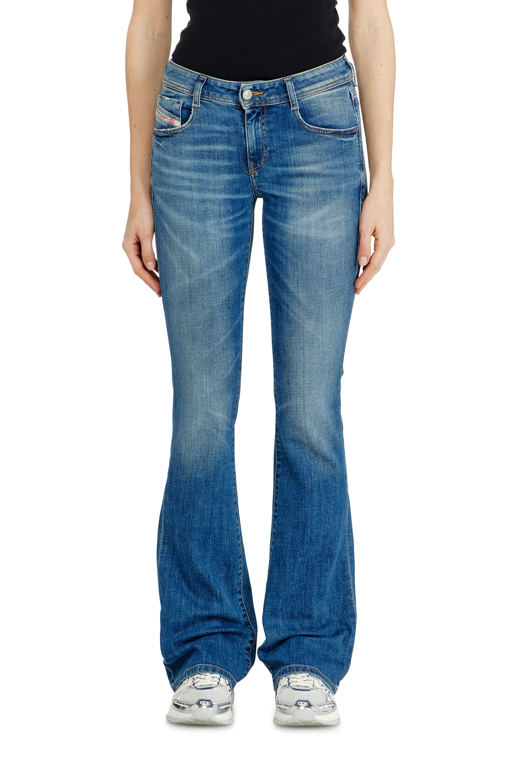 Diesel - Damen Bootcut Jeans 1969 D-Ebbey 09J33, Mittelblau - 4
