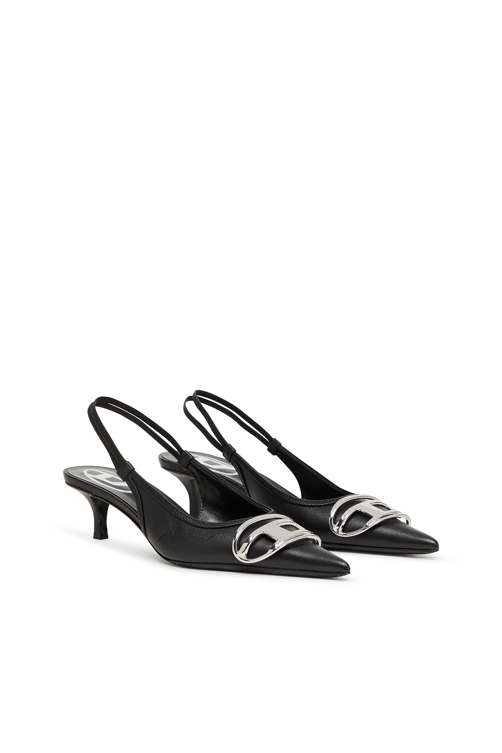 D-VENUS SB 40, Schwarz Diesel - D-VENUS SB 40, Damen D-Venus-Slingback-Pumps aus Nappa-Leder in Schwarz - 2