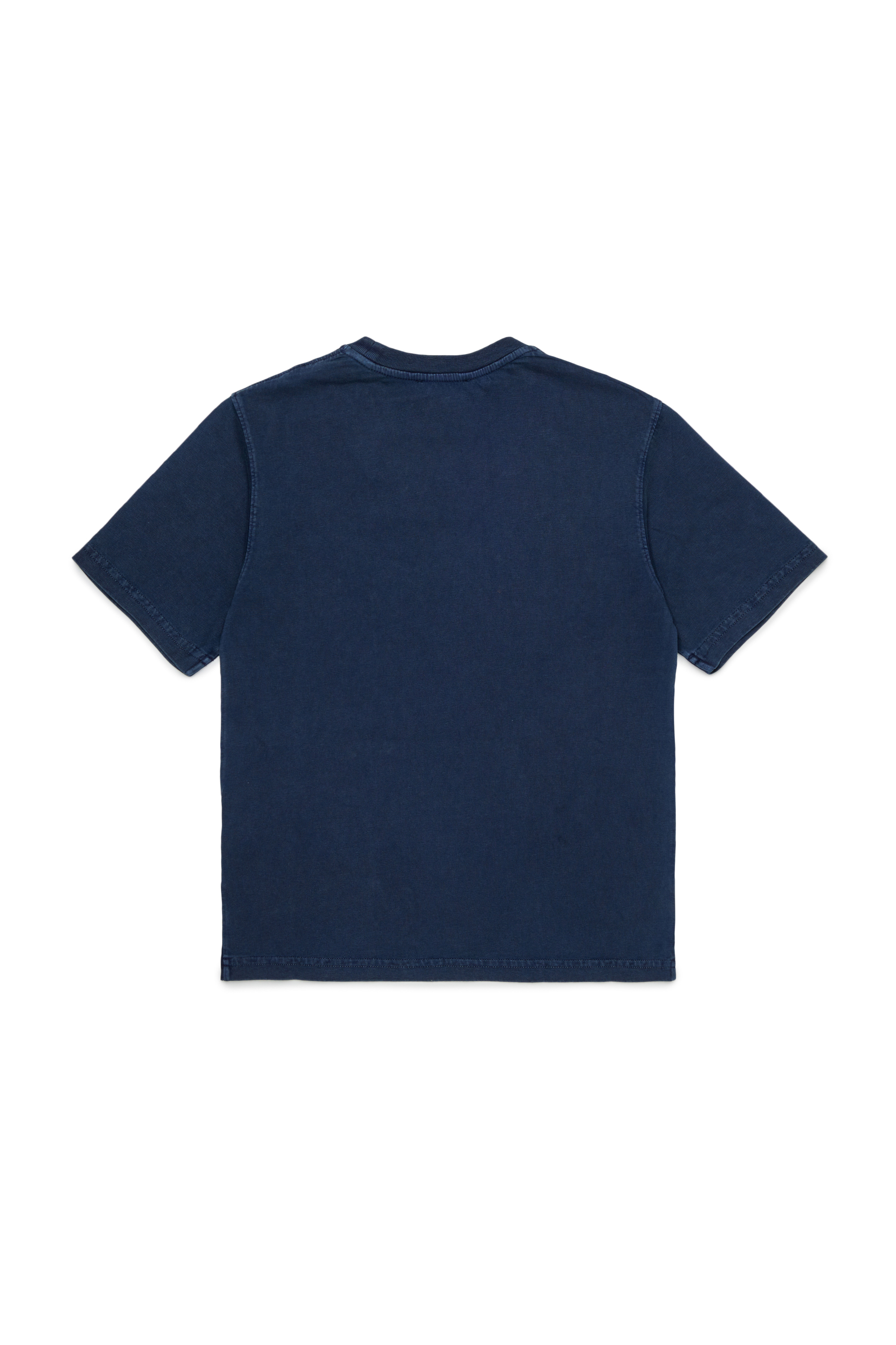 Diesel - TISEL OVER, Herren Baumwoll-T-Shirt mit Maxi-Logo-Print in Dunkelblau - 2