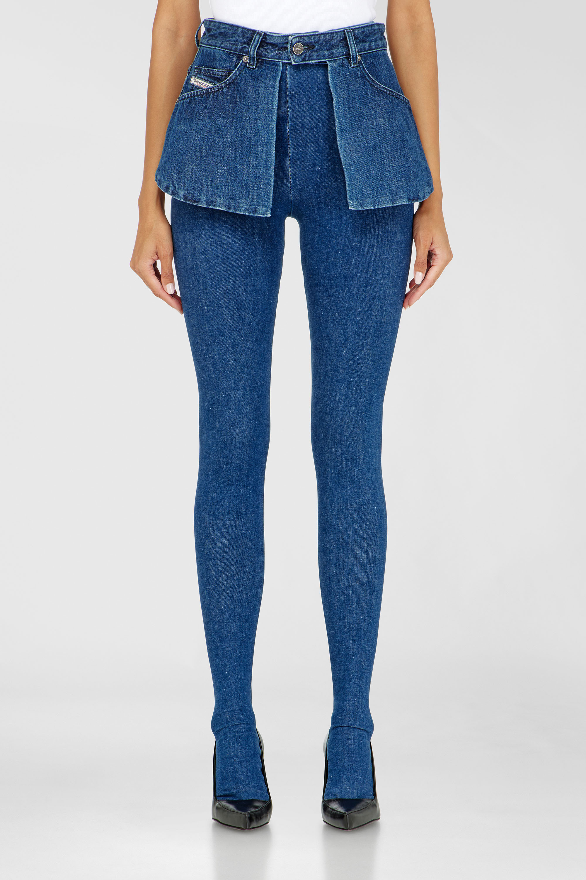 Diesel - Damen Skinny Jeans D-Spika 09R31, Dunkelblau - 1