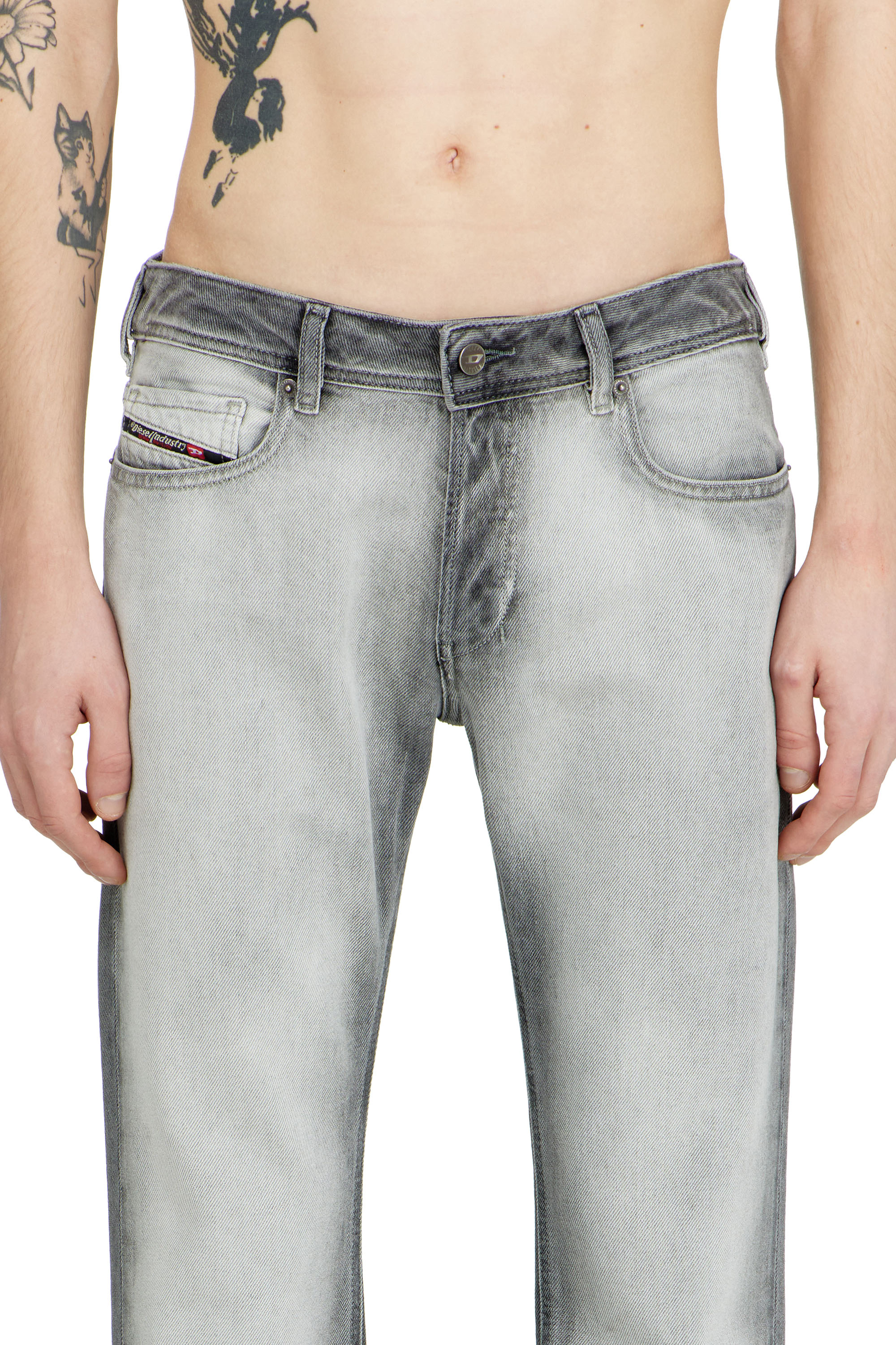 Diesel - Herren Bootcut Jeans 2007 Zatiny 09P28, Grau - 5