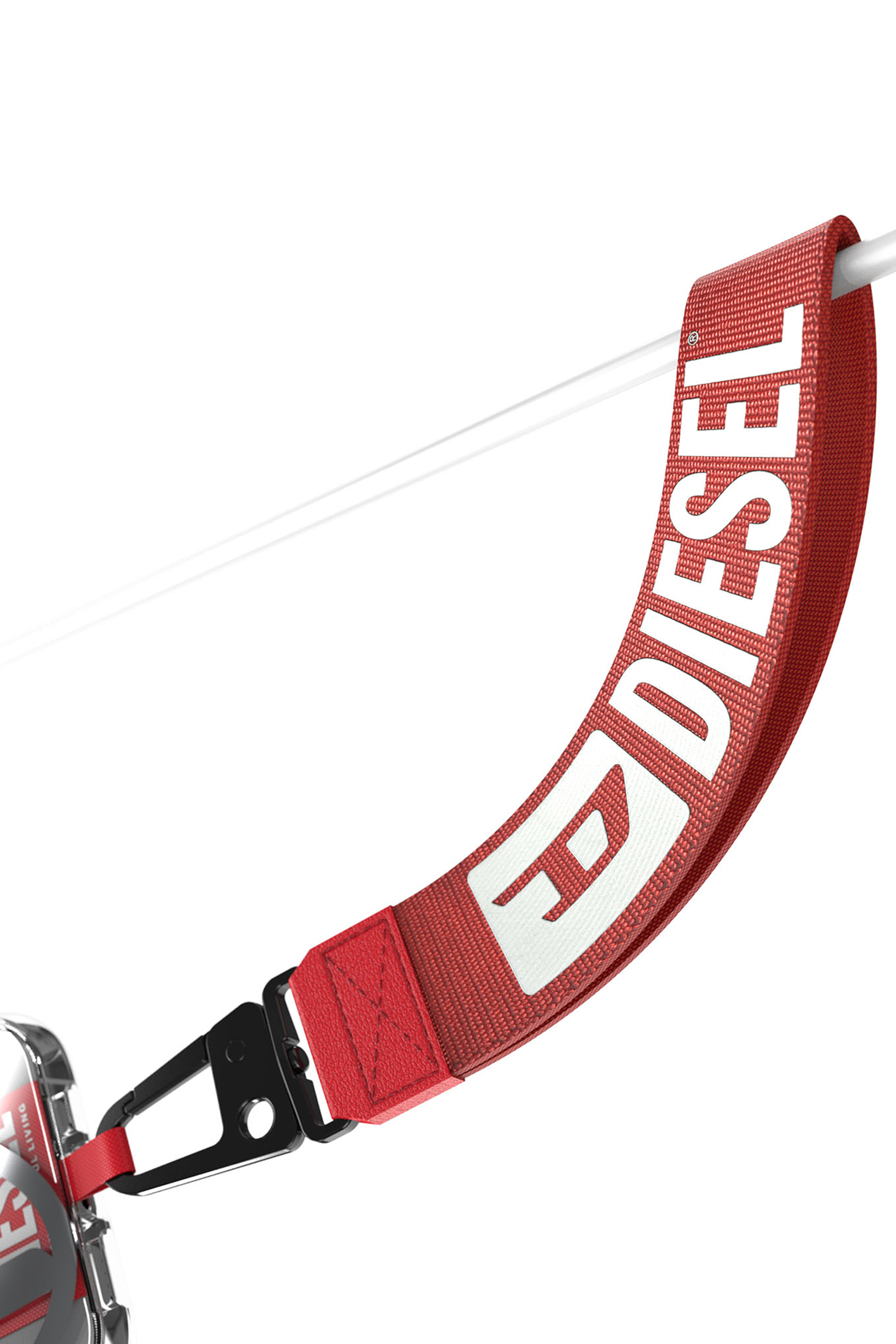 Diesel - 60192 WRIST STRAP, Unisex Universal Wrist Strap in Rot - 4