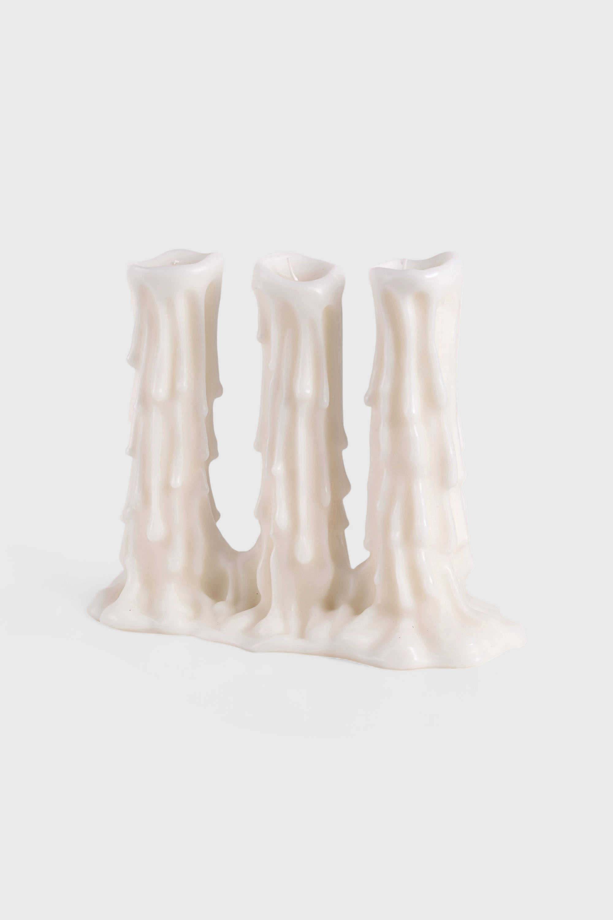 Diesel - 11166 CANDLE&nbsp;"MELT-D&rdquo; CM 15,8X35X29,5 TR, Unisex Dreik&ouml;rper‑Kerze in Wei&szlig; - 2