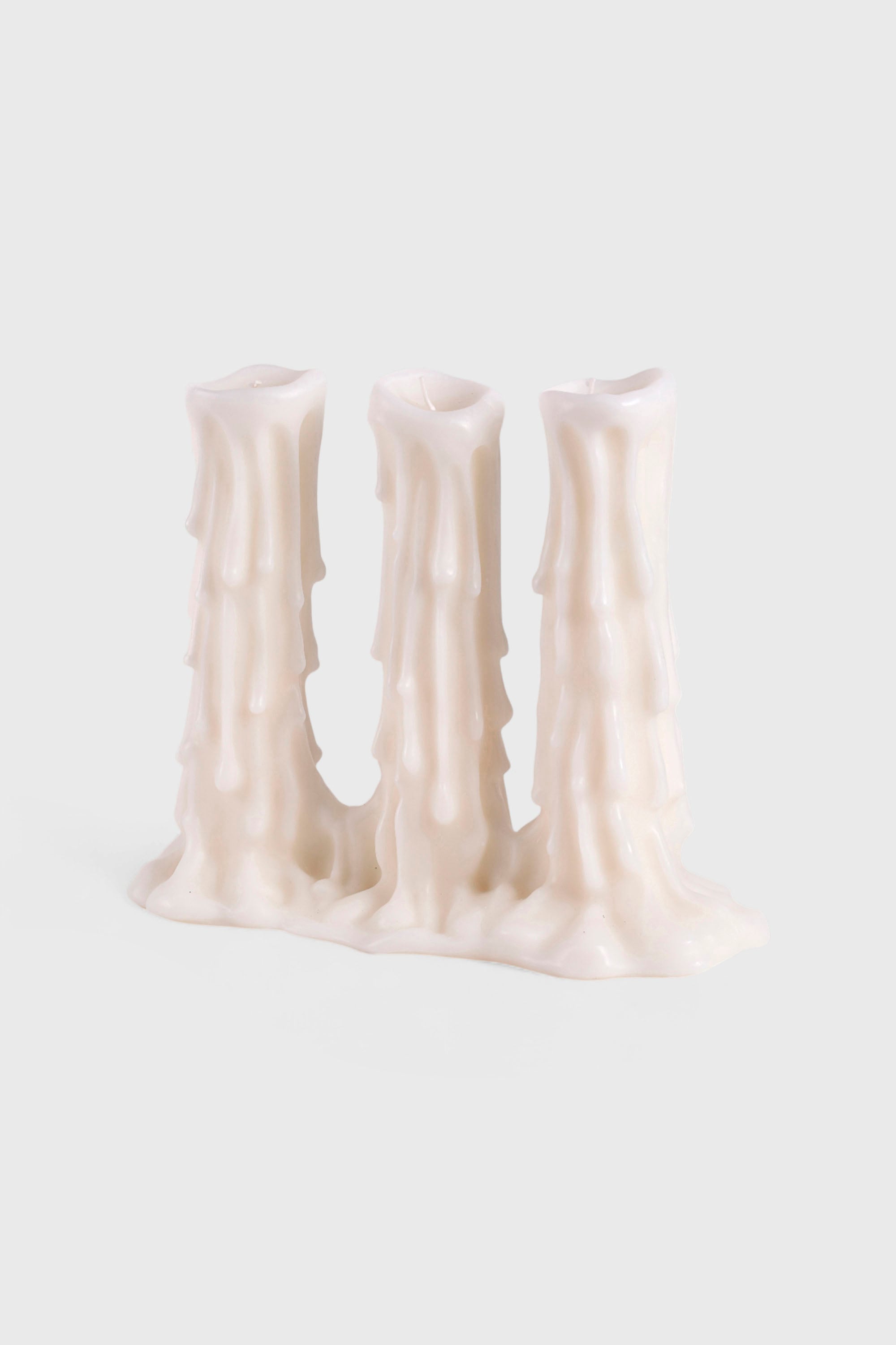 Diesel - 11166 CANDLE&nbsp;"MELT-D&rdquo; CM 15,8X35X29,5 TR, Unisex Dreik&ouml;rper‑Kerze in Wei&szlig; - 2