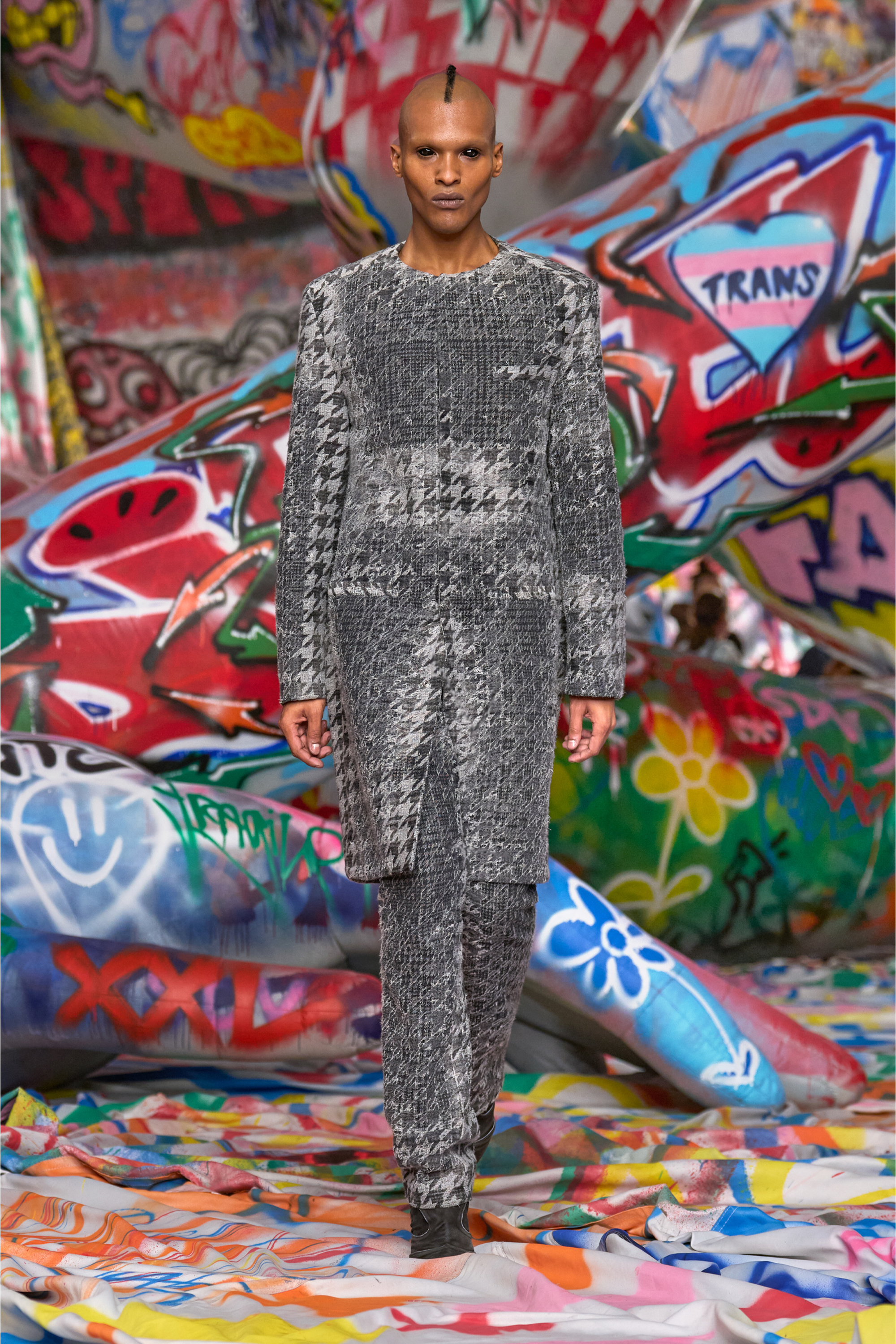 Diesel - D-TEX BT, Herren Stiefeletten aus Fetteleder mit geteilter Sohle in Schwarz - 7