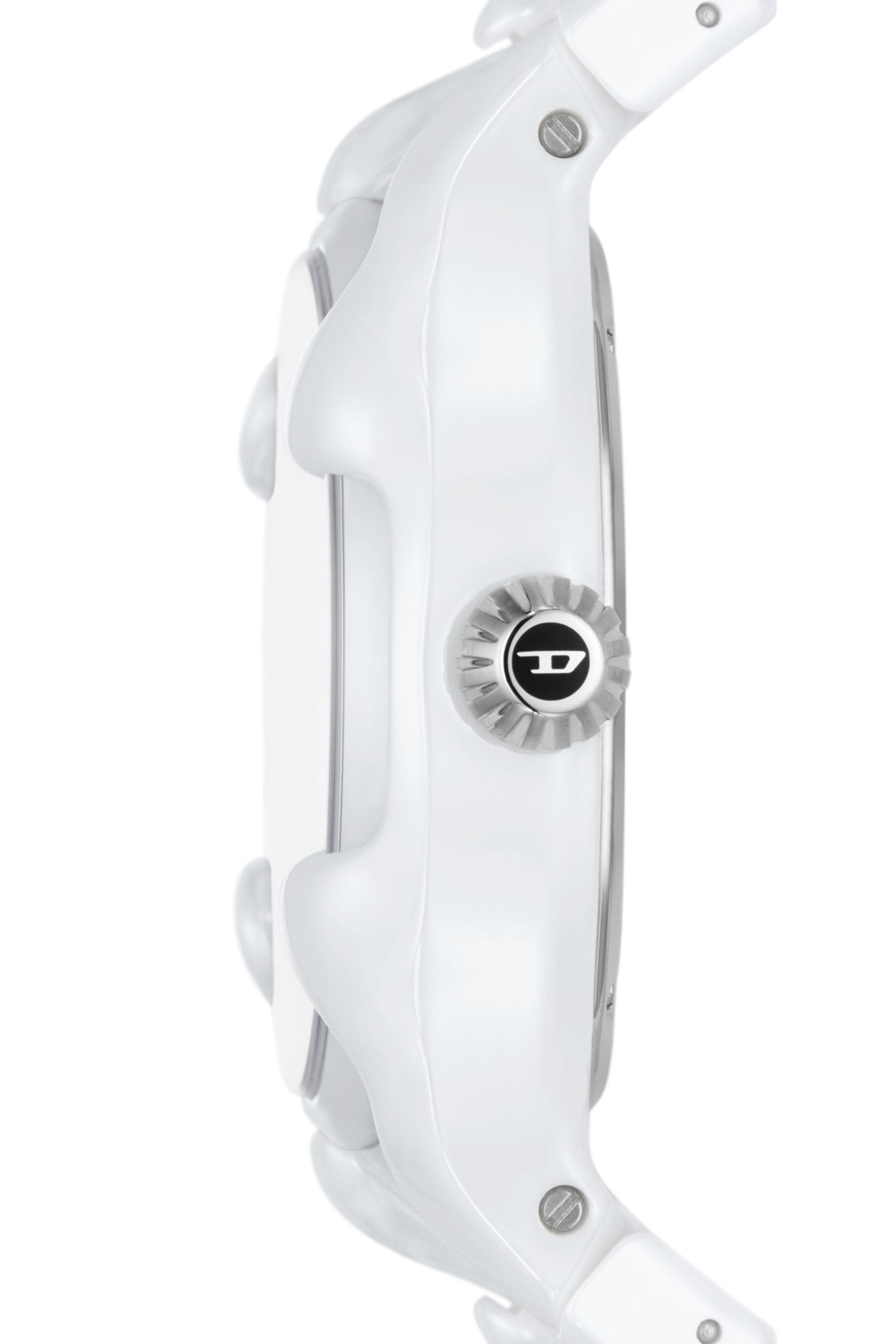 Diesel - DZ2197, Herren Vert Armbanduhr aus weißer Keramik in Weiss - Image 4