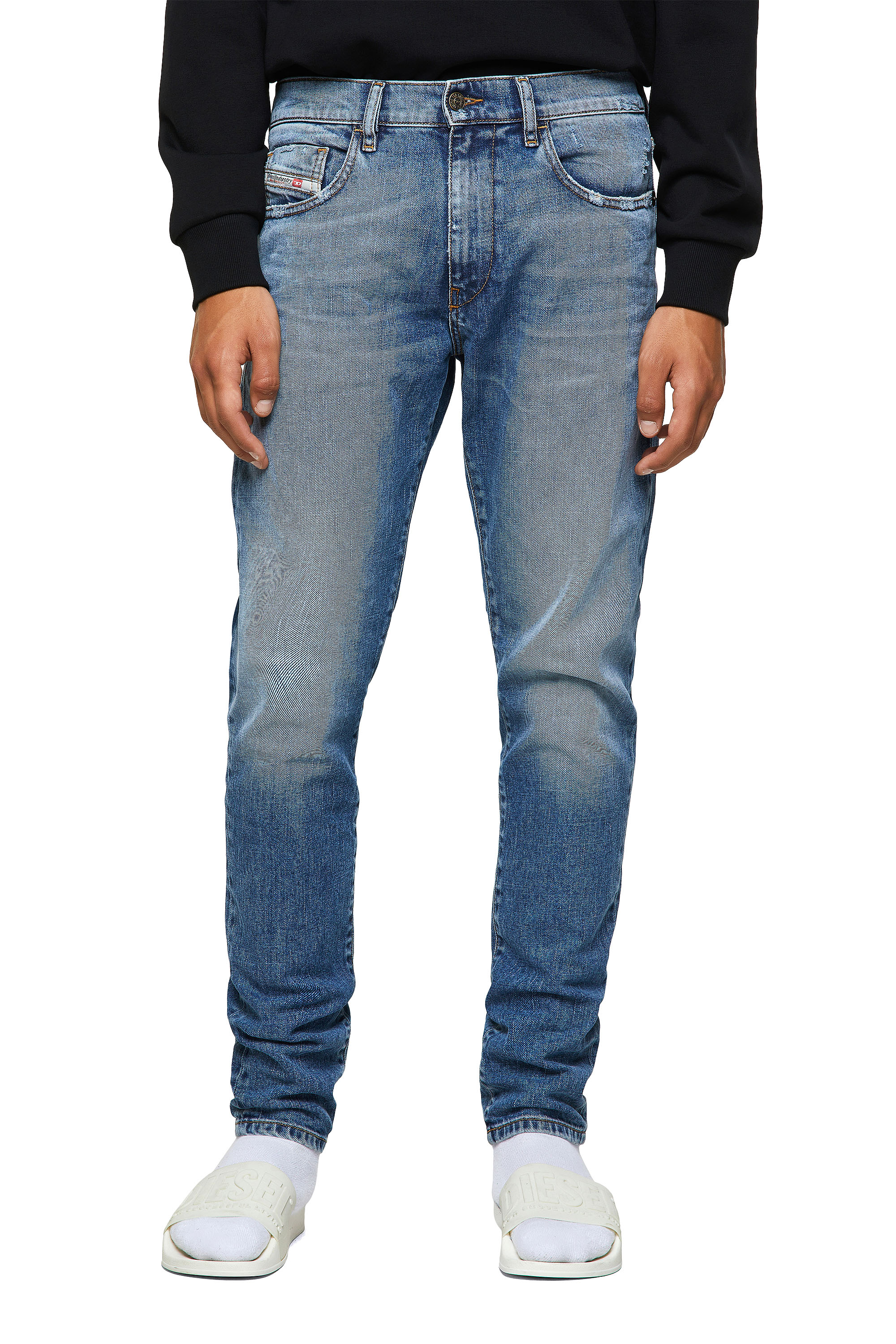 D-Strukt Z9A19, Hellblau - Jeans