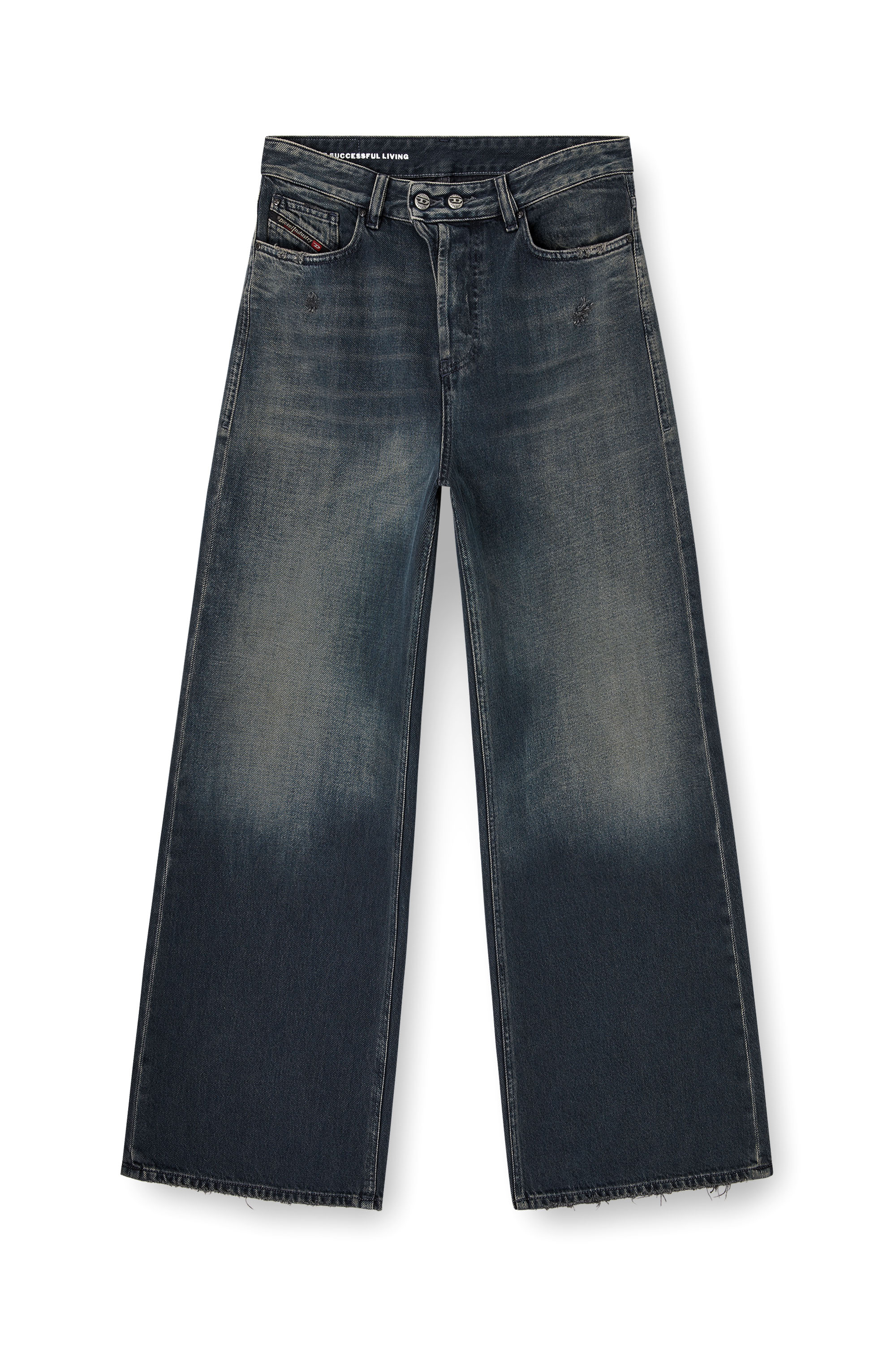 Diesel - Unisex Relaxed Jeans 1996 D-Sire 09N67, Dunkelblau - 6