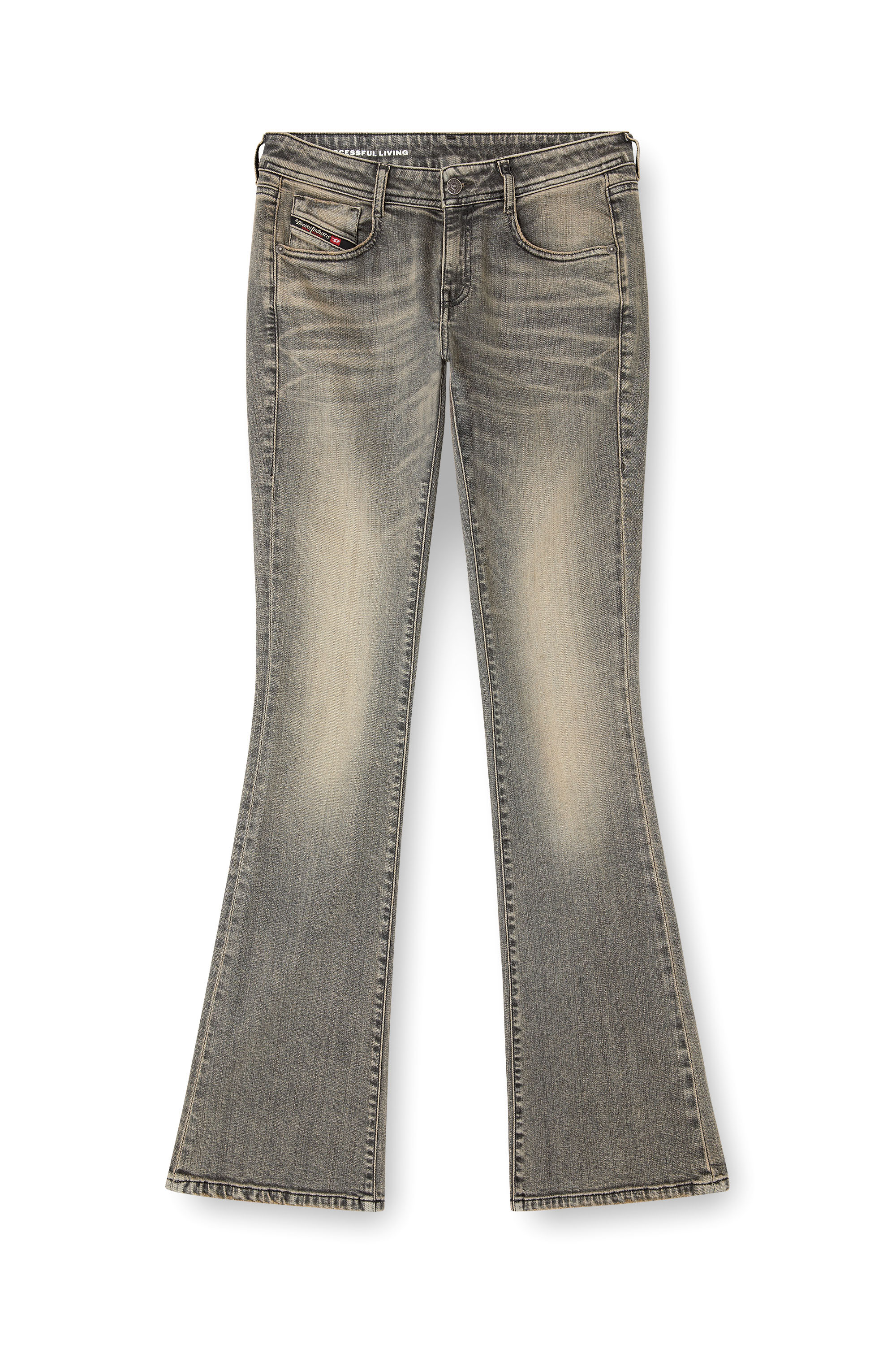 Diesel - Damen Bootcut Jeans 1969 D-Ebbey 09L99, Grau - 3