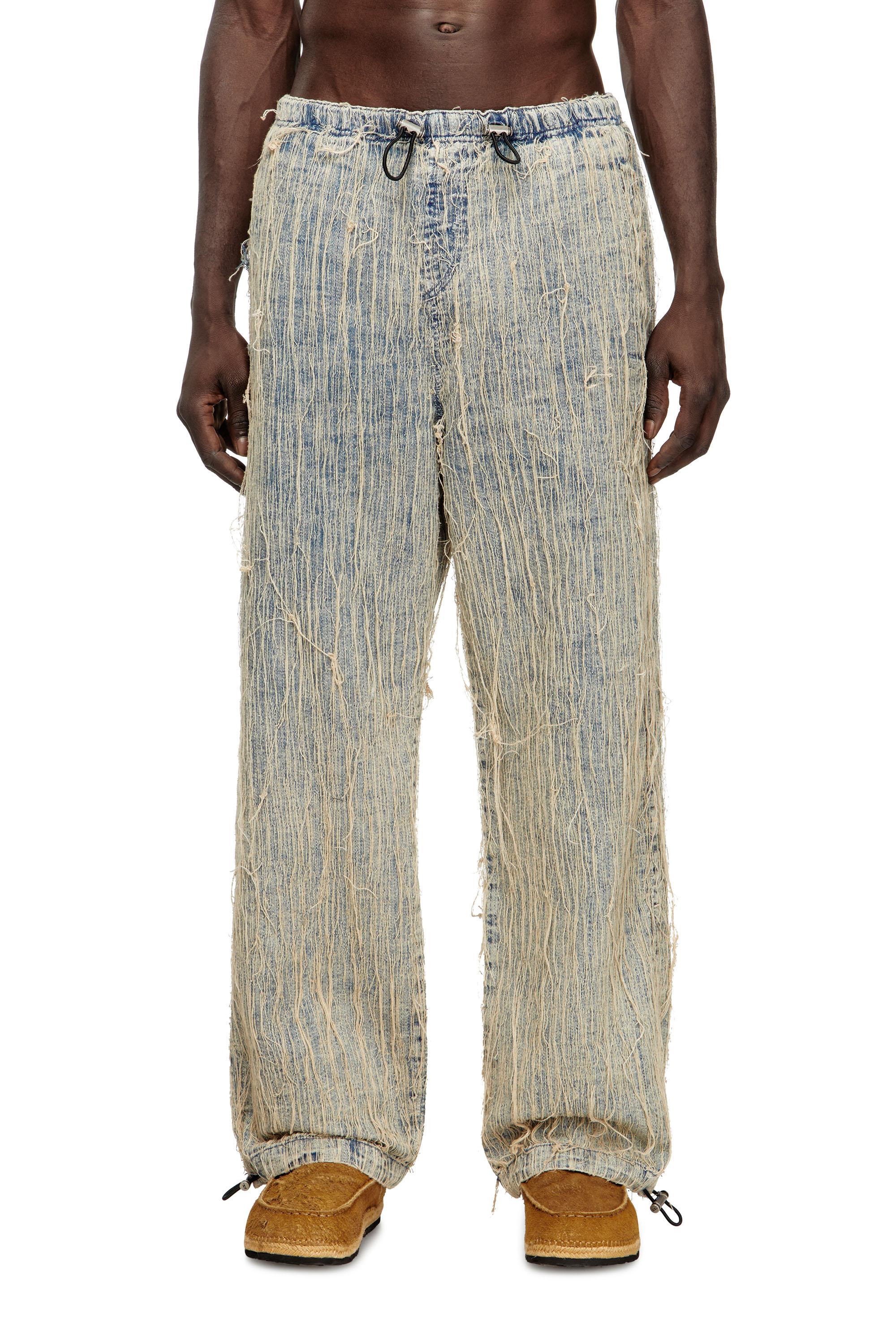 Diesel - Unisex Relaxed Jeans D-Martial 0CMBZ, Mittelblau - 1