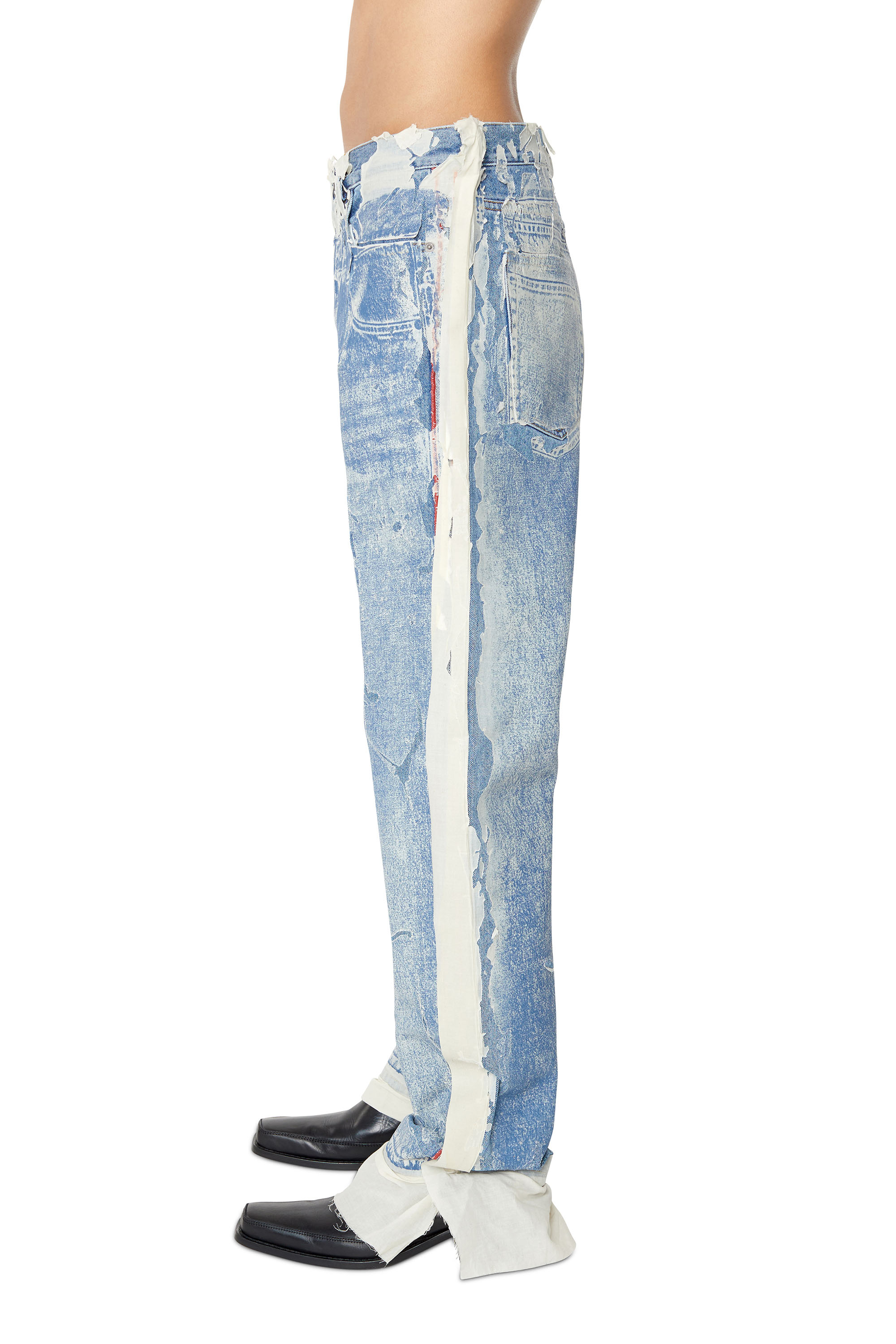 Diesel - 2010 D-Macs 007K3 Straight Jeans, Hellblau - Image 4