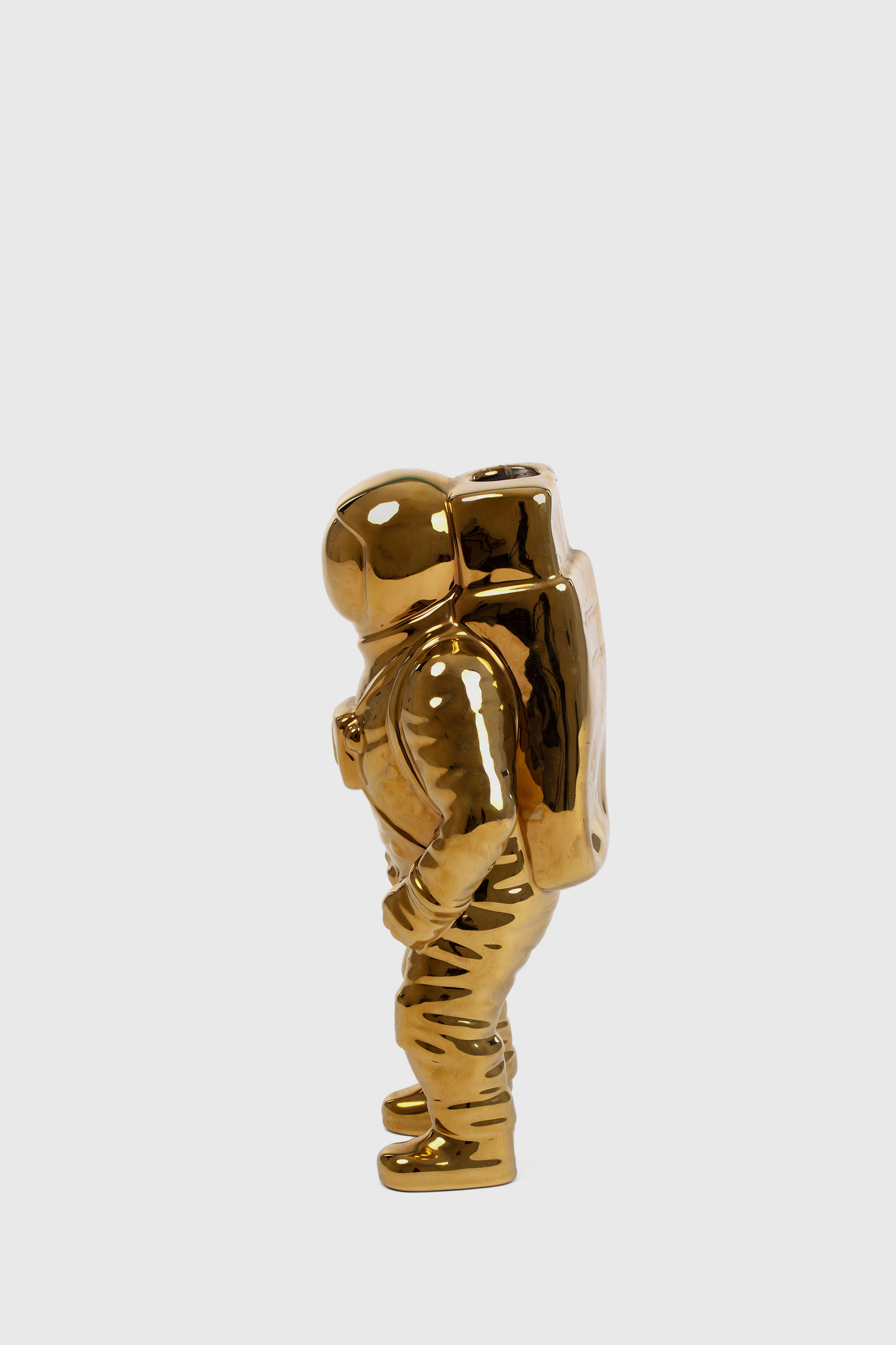 Diesel - 10933 COSMIC DINER, Unisex Vase aus Porzellan&nbsp;&ndash; &bdquo;Cosmic Diner: Starman Gold&ldquo; in Gold - 2