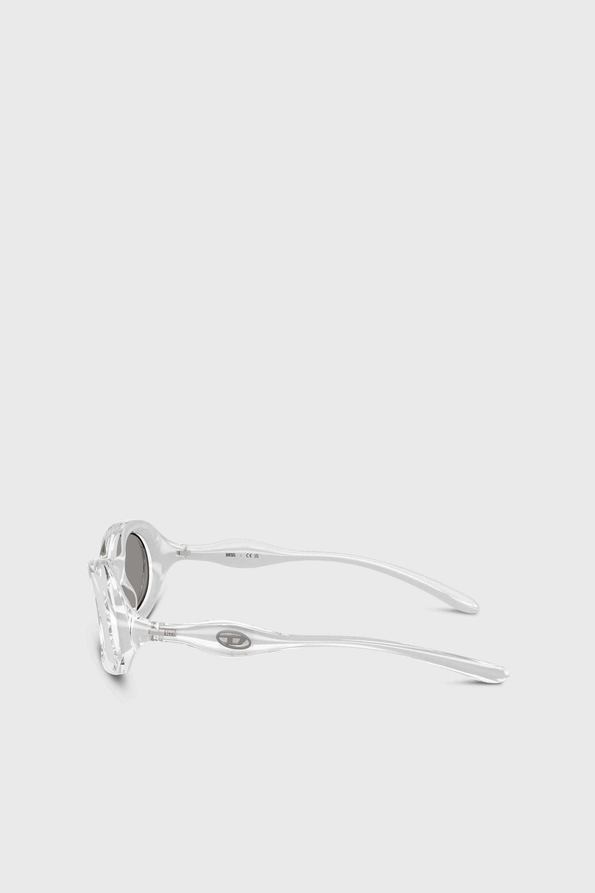 Diesel - 0DL3011U, Unisex Ovale Sonnenbrille in Grau - 2
