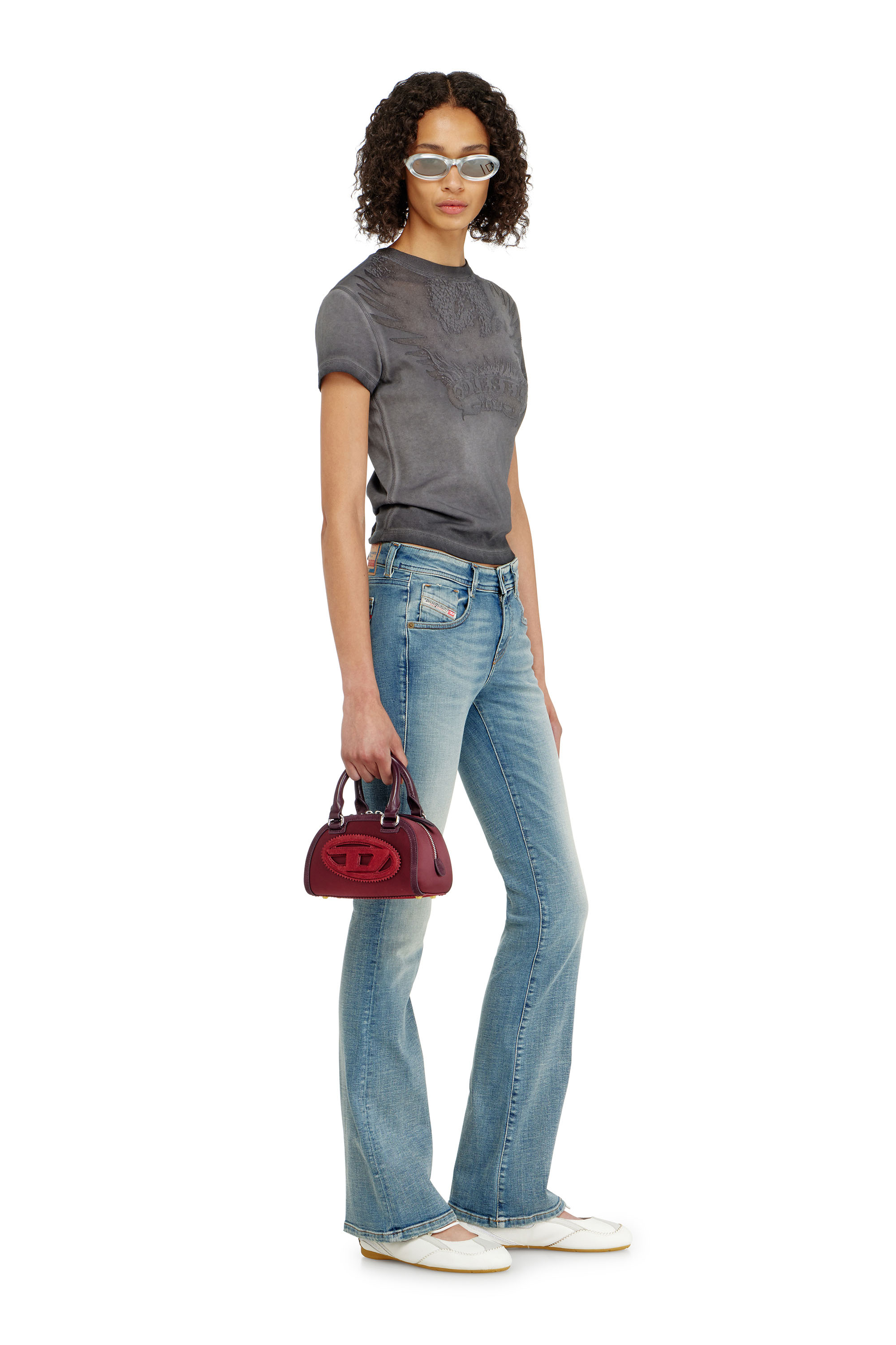 Diesel - Damen Bootcut Jeans 1969 D-Ebbey 09P42, Hellblau - 1