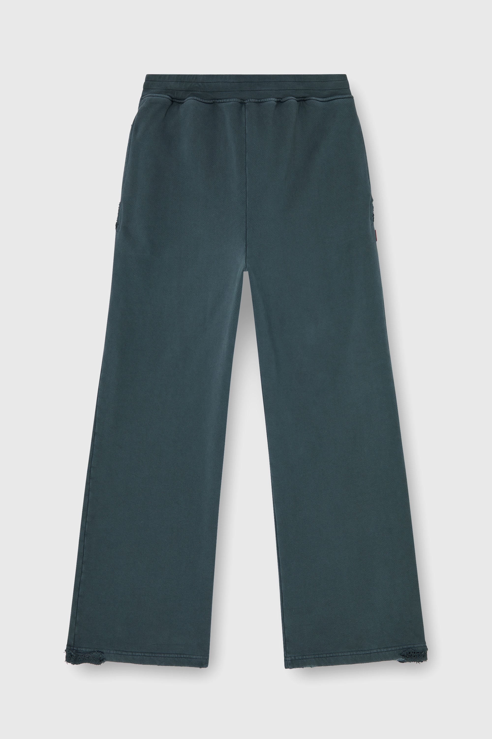 Diesel - P-MARTAINS-CRYSTALS, Herren Verwaschene Sweatpants mit Kristalldetails in Dunkelgr&uuml;n - 2