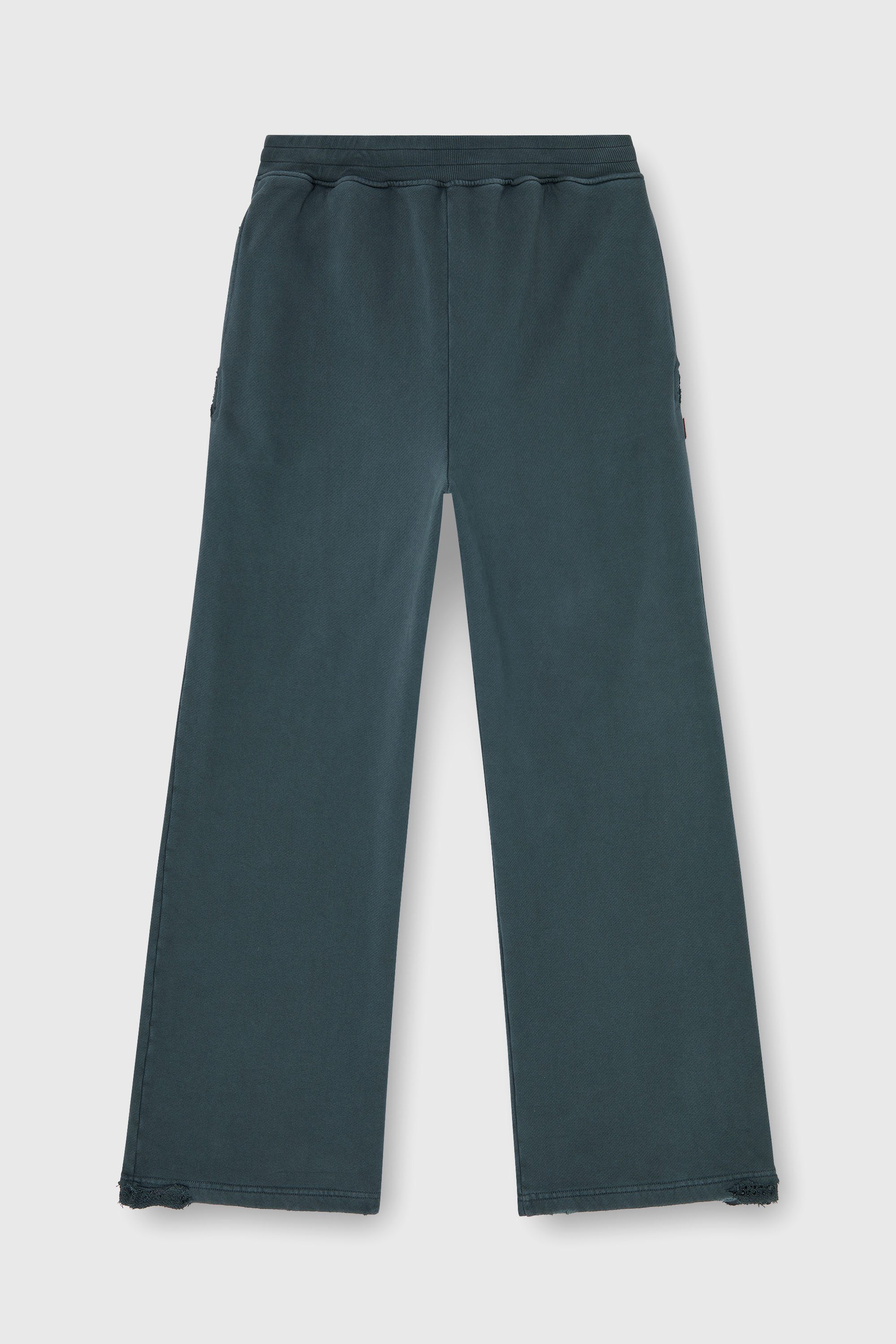 Diesel - P-MARTAINS-CRYSTALS, Herren Verwaschene Sweatpants mit Kristalldetails in Dunkelgr&uuml;n - 2